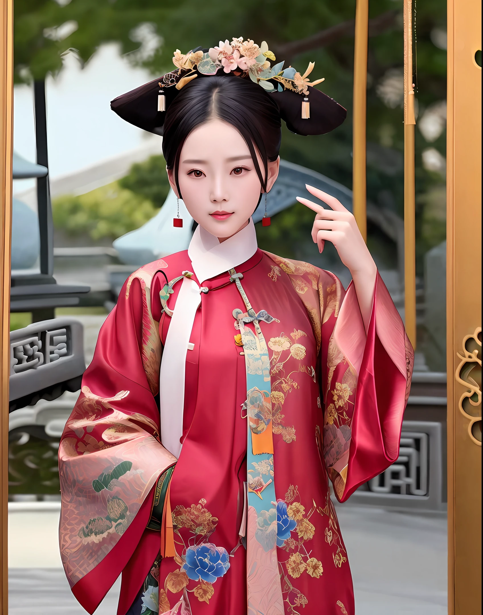 Chinese antique beauty