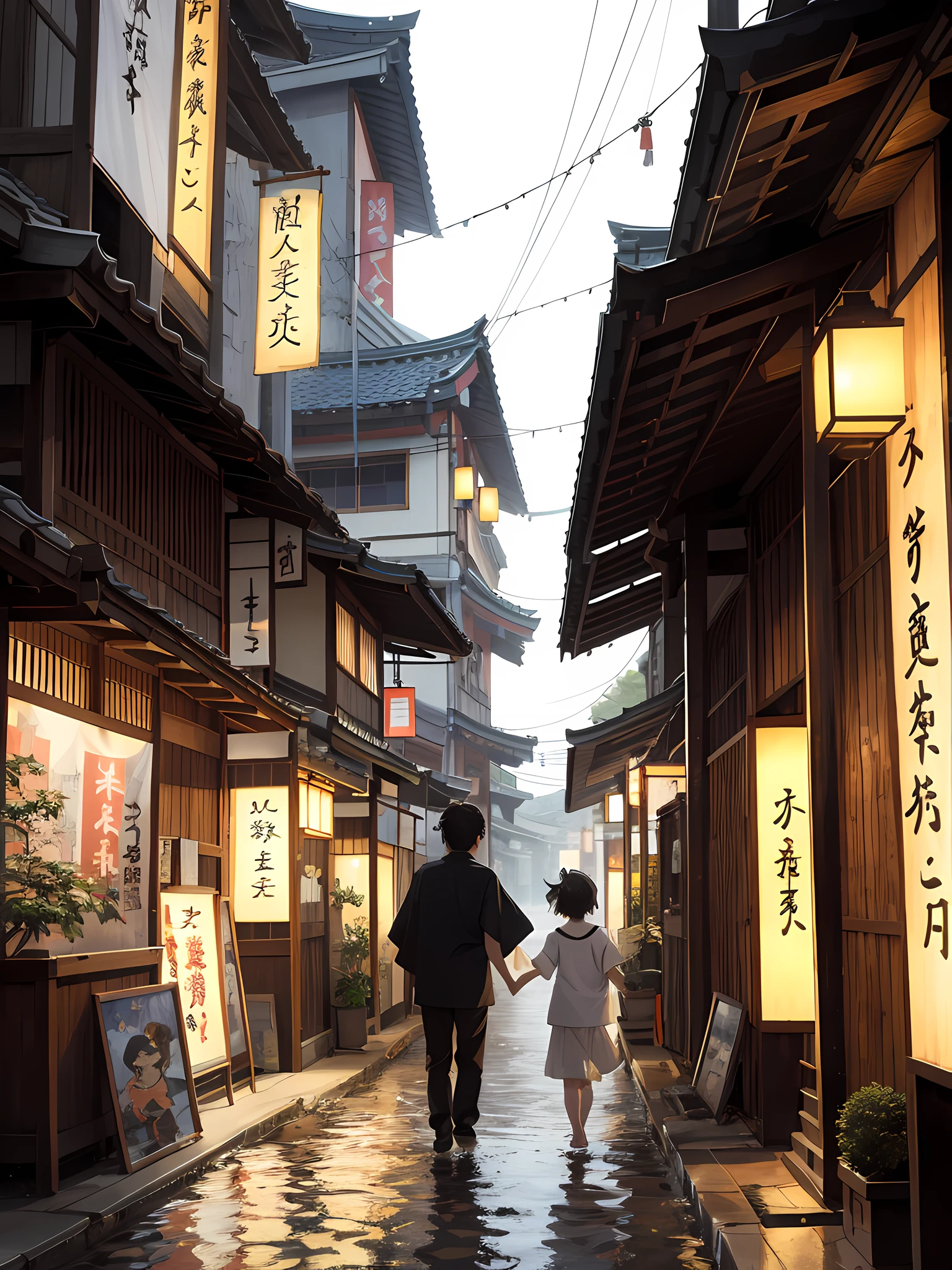 Water shadow on the ground，A Japanese shrine，komono，Open your clothes，undergarments，Bigchest，food，Alimentari，by passers-by，hoang lap，A high resolution，ultra - detailed，（1girl and 1boy：1.3），Back against the wall，back-to-back，
sunder
，Create minimalist designs，with clean lines，Simple shape，Focus on composition and balance。
sunder
，Capture an agent of chaos，Has to disrupt order、The power to spread chaos and thrive in unpredictable situations。
sunder
，Capture low-light images，Lighting is minimal，And focus on the subtle details and atmosphere of the scene。
sunder
，Captures an urban cityscape，With towering buildings、Characterized by bustling streets and a vibrant atmosphere。
sunder
，Create a scene where children play，capturing their innocence、vibrancy、A sense of wonder and exploration。
sunder
，Inspired by the beauty of Japanese ukiyo-e，With delicate lines、Flat colors and images inspired by patterns and compositions。