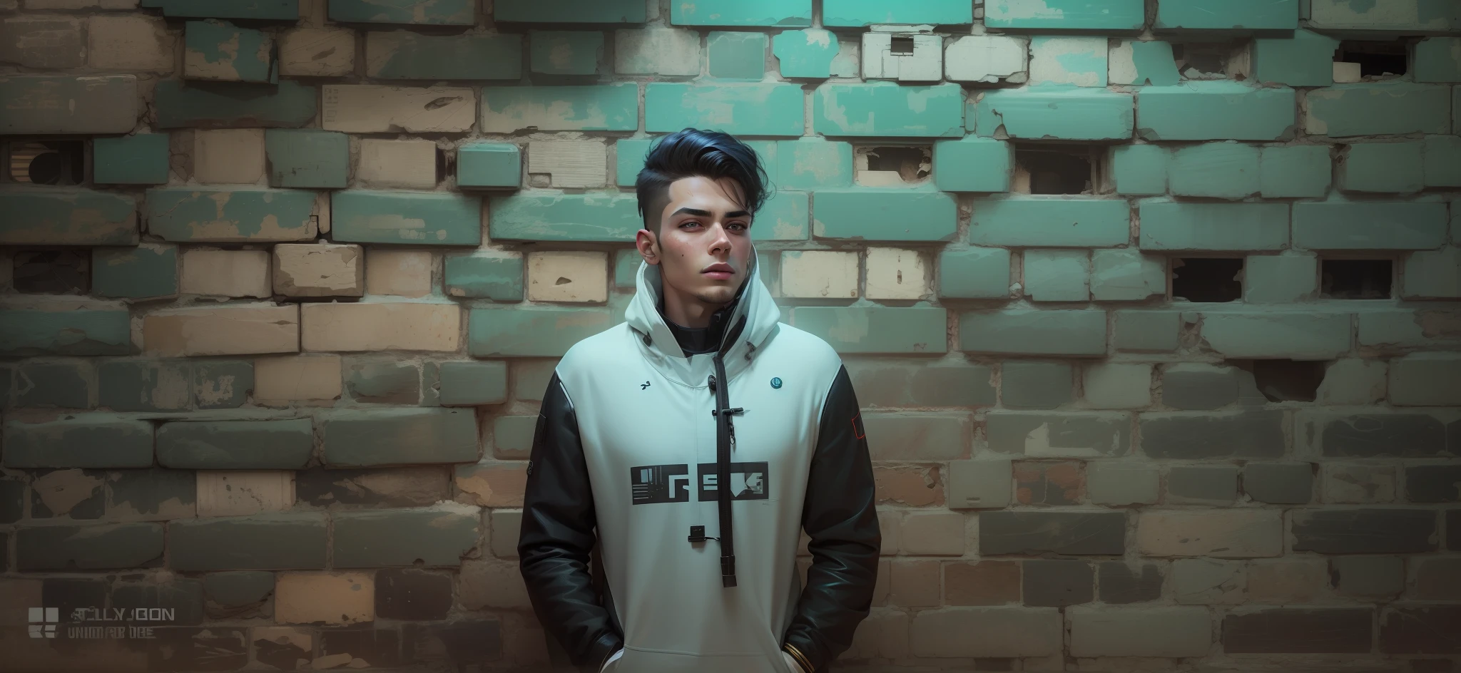Change background cyberpunk handsome boy , realistic face,8k, ultra realistic,