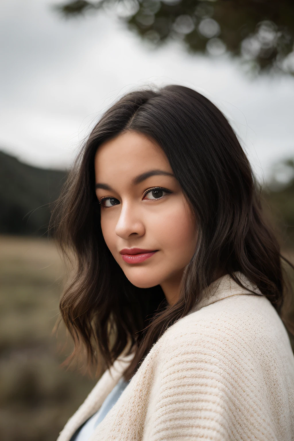 Foto RAW, uma foto de retrato close up da mulher de 27 anos, em roupa elegante, corte de cabelo vermelho pequeno, pale skinned, fundo desfocado, 8k uhd, dslr, soft-lighting, alta qualidade, grain of film, Fujifilm XT3