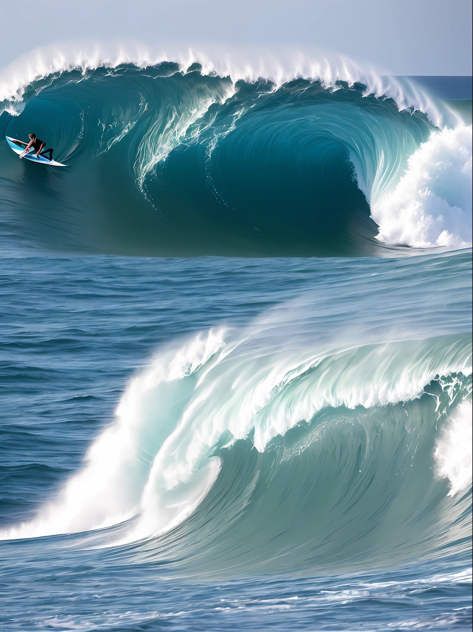 Beauty big waves