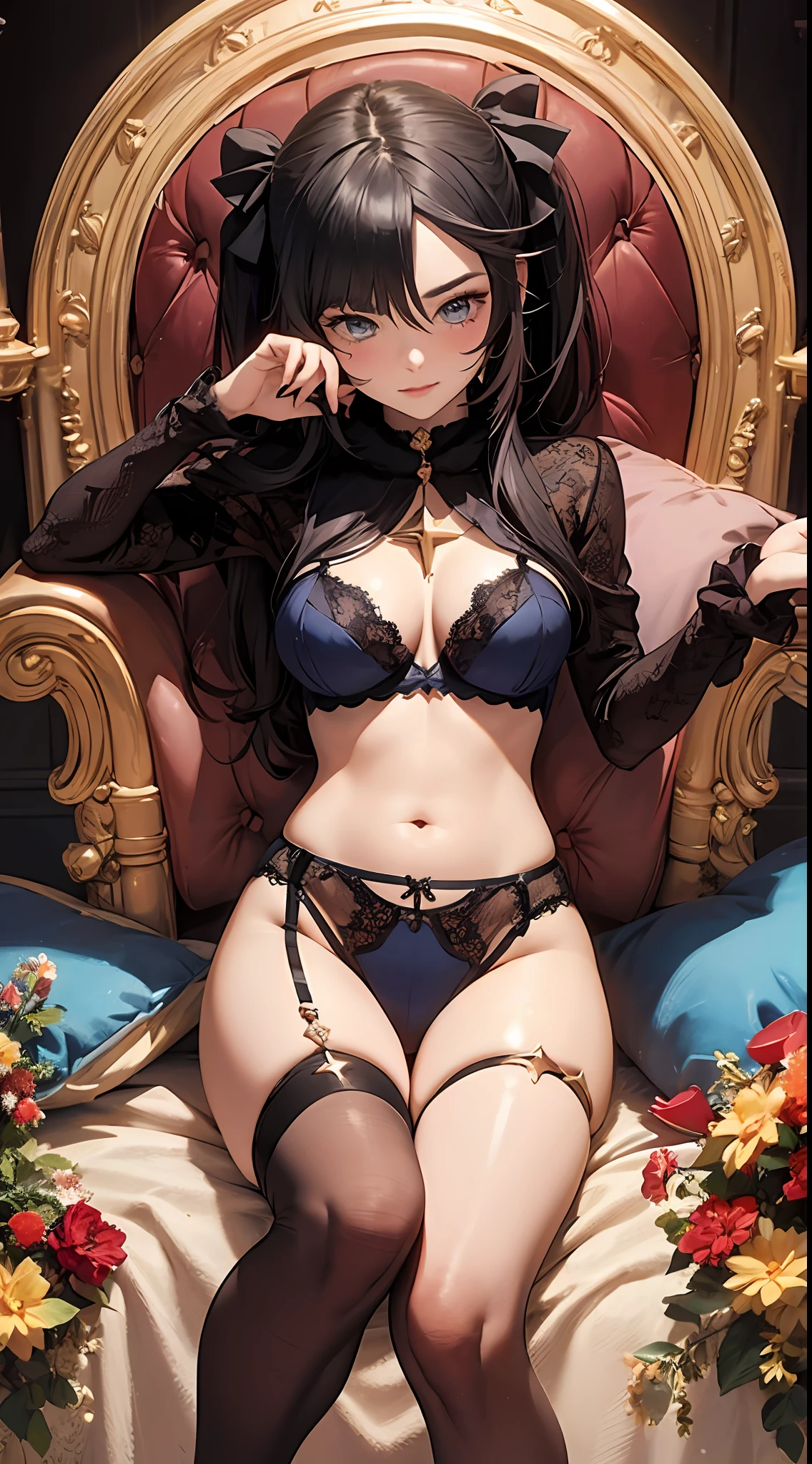 (1 girl),(masterpiece: 1.3), (beautiful: 1.2), (high quality: 1.2), (finely detailed: 1.2), (beautiful eyes: 1.5), portrait, realistic, 3D face, (bright eyes: 1.1), shiny hair, shiny skin, alone, embarrassed, abdomen, brown hair, blue eyes, (lingerie: 1.3), full body, excellent anatomy, cute pose, cute hands, cameltoe. monastarpact