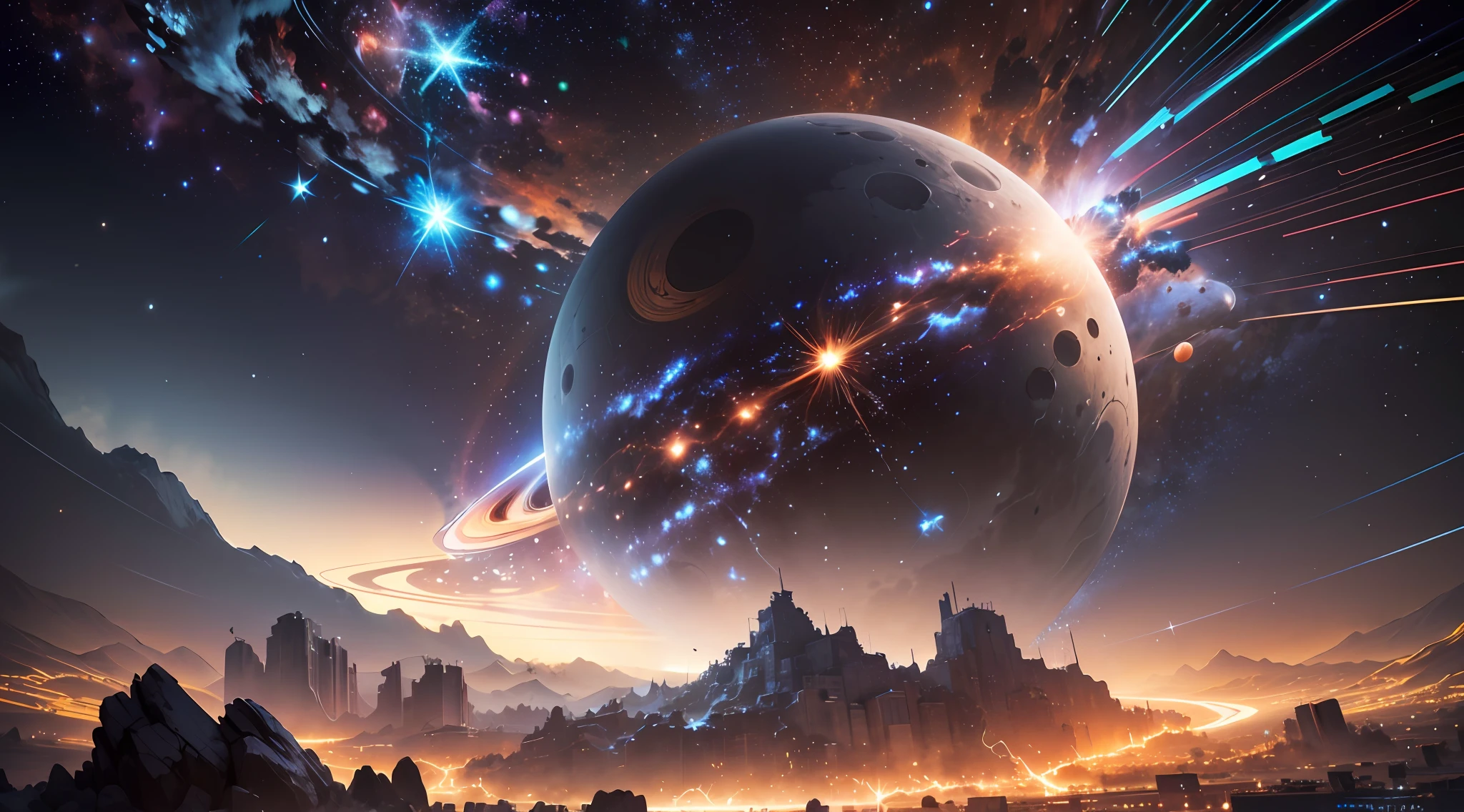 quasar distante, muito longe, Space Universe