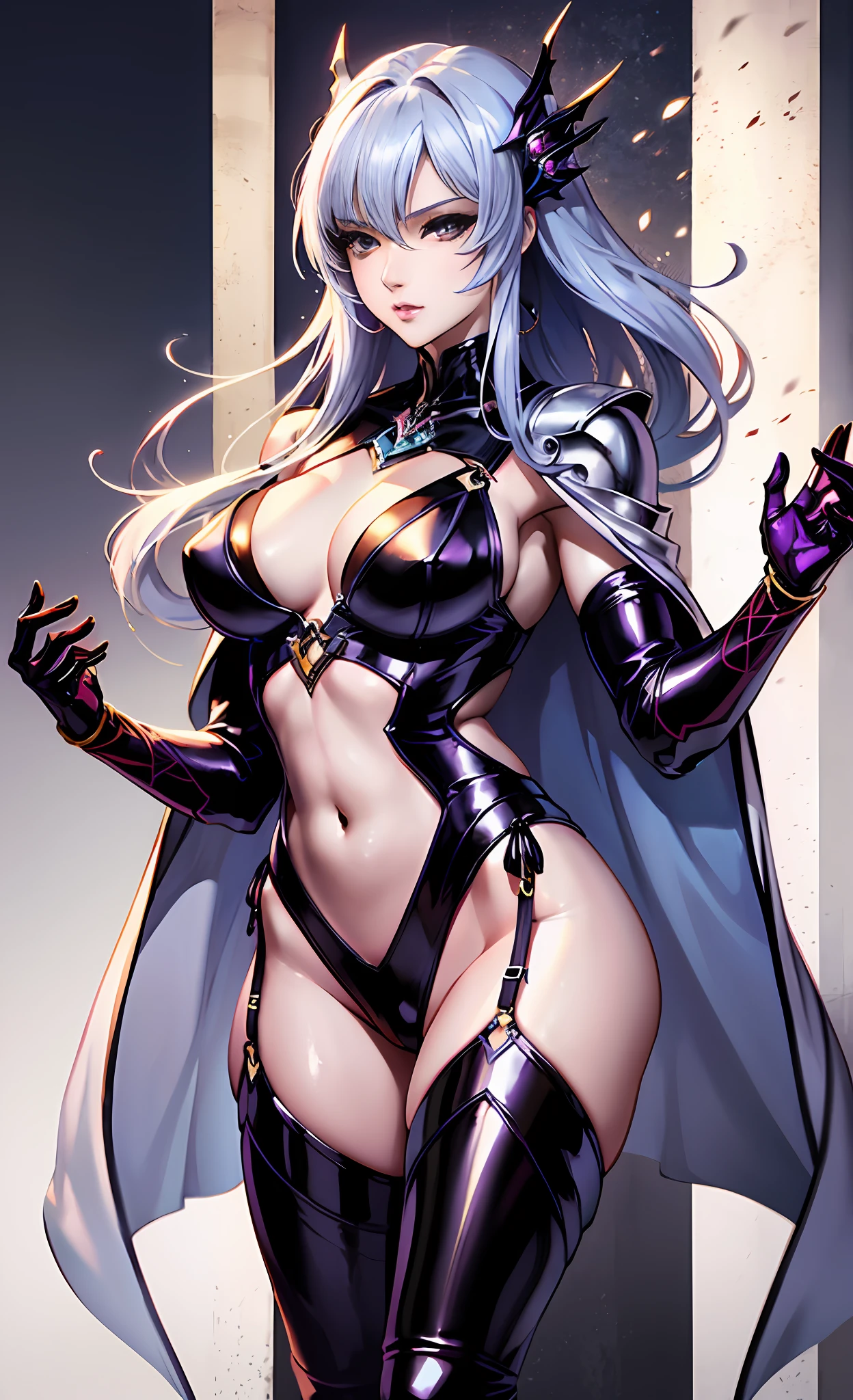 Top anime art- mature women in sexy bikinis，fully body pose，Long hair and white cape，goddes，Full body like，Sexy all over，Extremely sexy，Extremely high detail throughout the body，Super detailed fantasy characters， CGI anime fantasy artwork，Master Anime Character Art 8 K，Beautiful anime drawing，（（Beautiful fantasy female characters）），Beautiful and elegant Terran female character，Extremely detailed artistic germ，Fantasy art style，long leges，Sexy expression