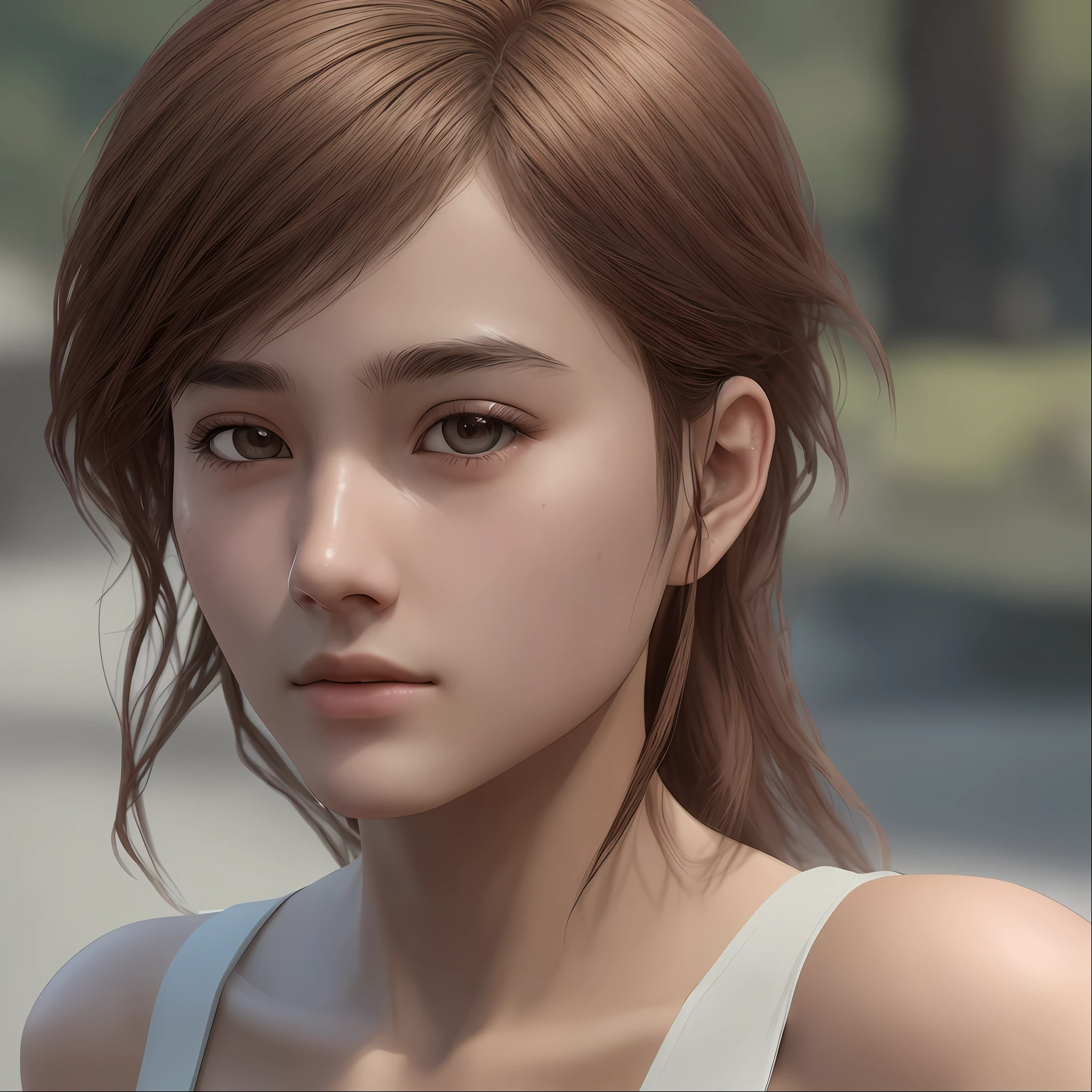 :8K, Best Quality, Masterpiece, Ultra High Resolution, (Realism: 1.4), Original Photo, (Realistic Skin Texture: 1.3), (Film Grain: 1.3), (Selfie Angle)