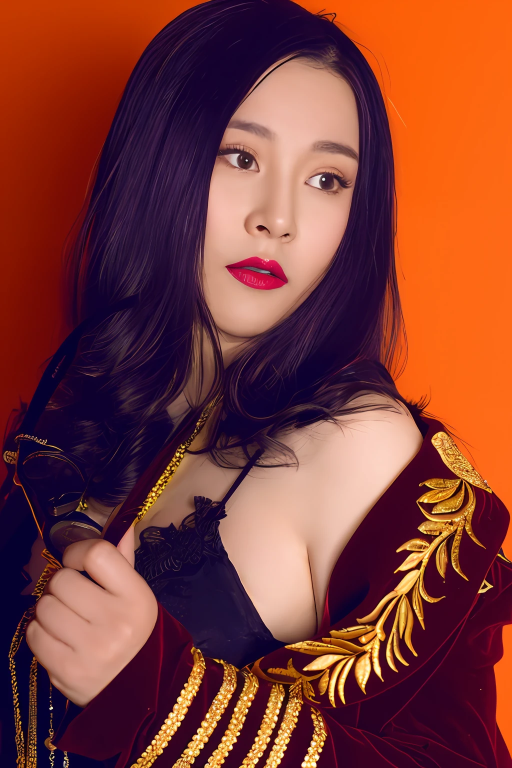 character_guoguoguo((NSFW,best qualtiy,8K,tmasterpiece:1.3)),Clear focus:1.2,one pretty woman,perfect body figure:1.4,Slender abs:1.2,(dark brown hair,:1.2)),(White button up long shirt:1.1),the city street:1.2,Highly Detailed Face and Skin Textur,Detailed eyes,二重まぶた