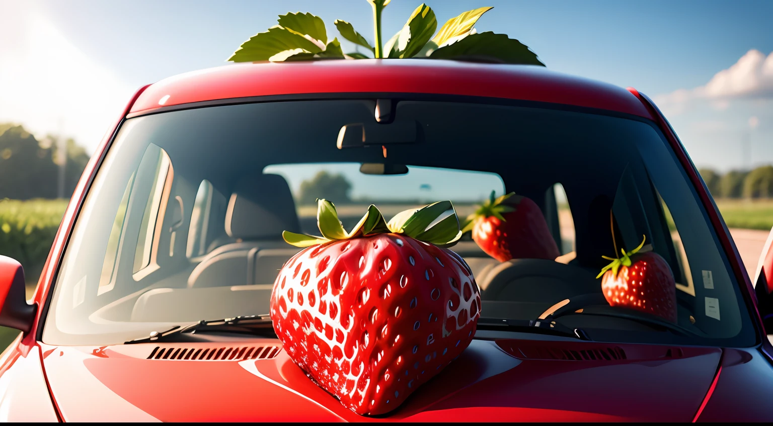 Strawberry anthropomorphism --auto