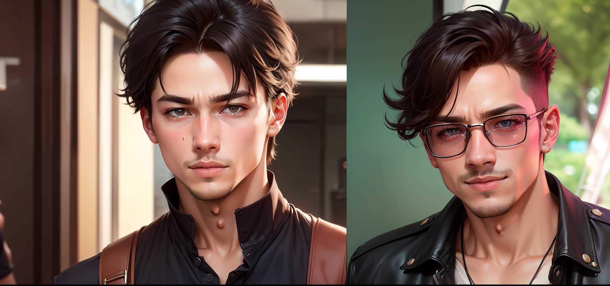 Change background, realistic boy, handsome boy, cool man,8k