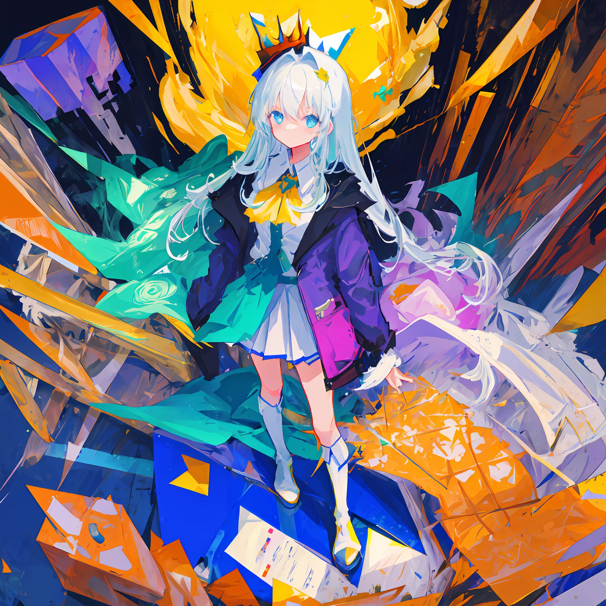 1little girl, Dragon's_banya, Naked Kim_Hair, white_legwear, Blue_flower, Blue_Rose, Boots, Breasts, Coat, Crossed_Legs, flower, mitts, Jacket, Long_Hair, Looking_at_peeping at the viewer, purple_Rose, Rose, Sitting, Skirt, Solo, White_Footwear, (((Texas_\(arknight\)))), Light_Rays, Cloud, Dust, glowworm, Glowing, Light_Particle, sky, Telescope, ((illustration)),(((Masterpiece))),((Best quality)),(high resolution), hignity 8k wallpaper,(Beautiful detailed eyes),(detailedlight),(A high resolution),Chiaroscuro,Sunlight, bblurry_censor, Blurry, Blurry_Background, Blurry_foreground, Bokeh, ((Farbe_aberration)), Depth_af_Field, film_grain, Focused, Exercise_bblurry, Photo_\(mediating\), Light_Rays, Dust, glowworm, Glowing, Light_Particle, Future Style \(module\), during night, Neon lights, haze, moss, ultrawide_Angle, (((From above))), Movie Angle, Wide_Shot, Very_Wide_Shot, full_Body,