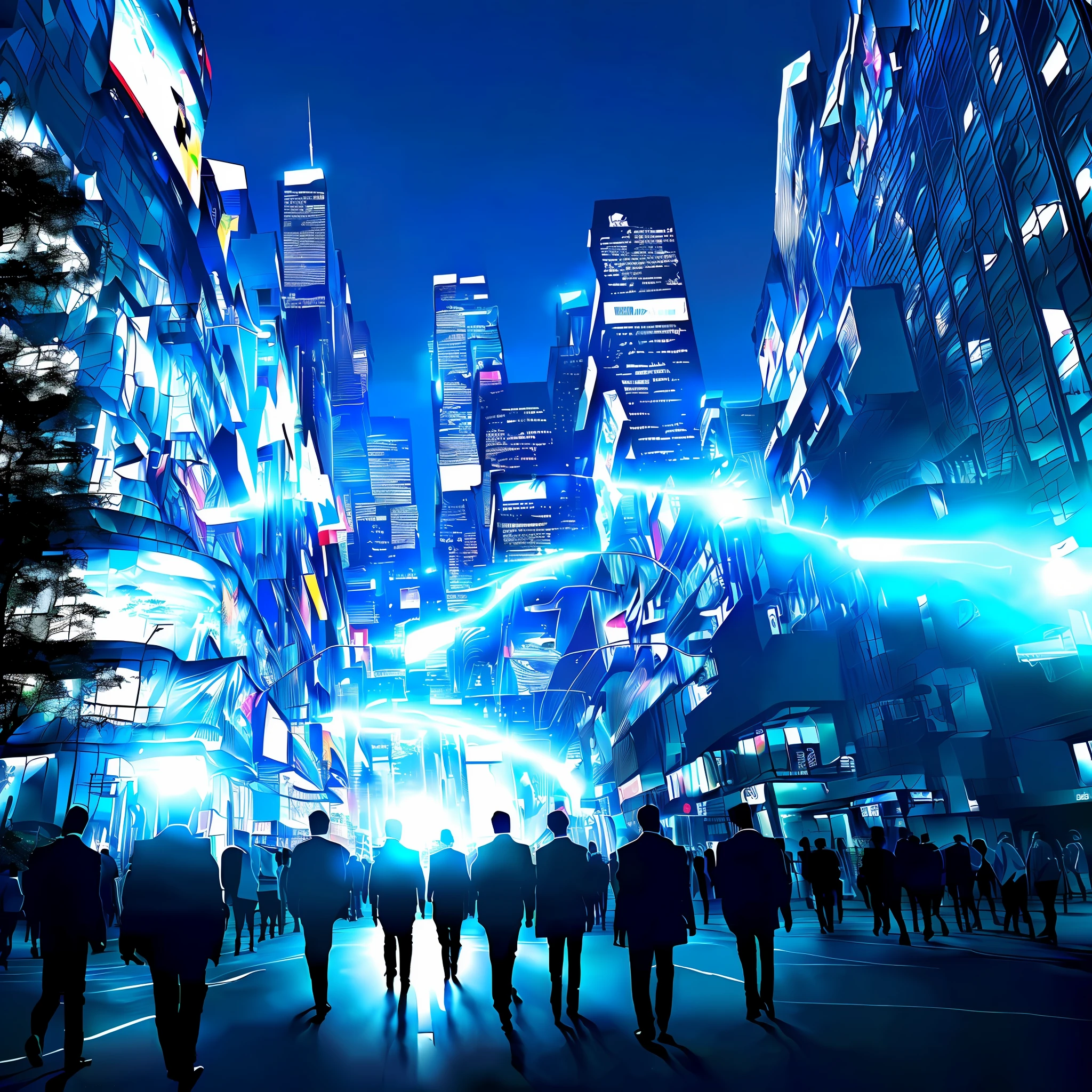 The digital landscape of the Panasonic Group,Deep strength and sense of technology,Smooth operation、Beautiful rendering,Embodies the strongest cinematic light and shadow effects。