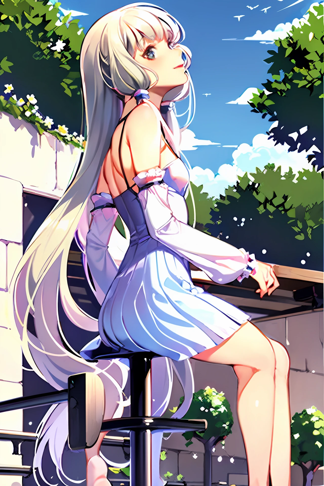 Double ponytail loli