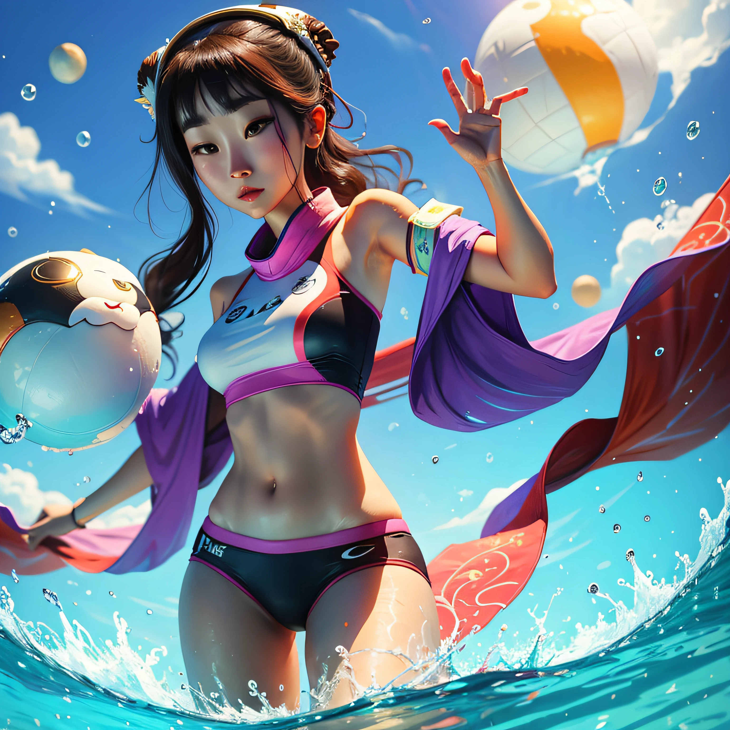 Chang'e，swim wears，cool，Need