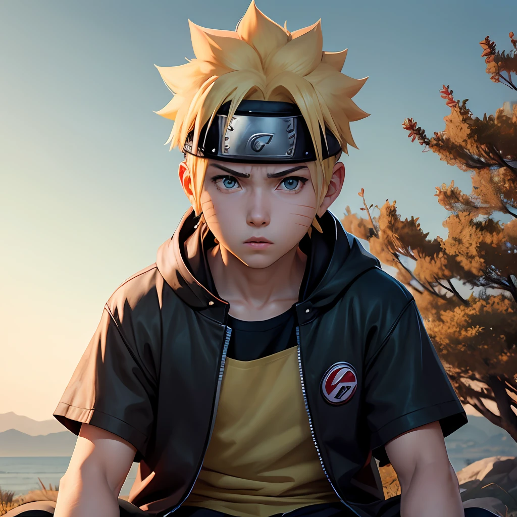 younge boy,Naruto,Kakashi,of a real