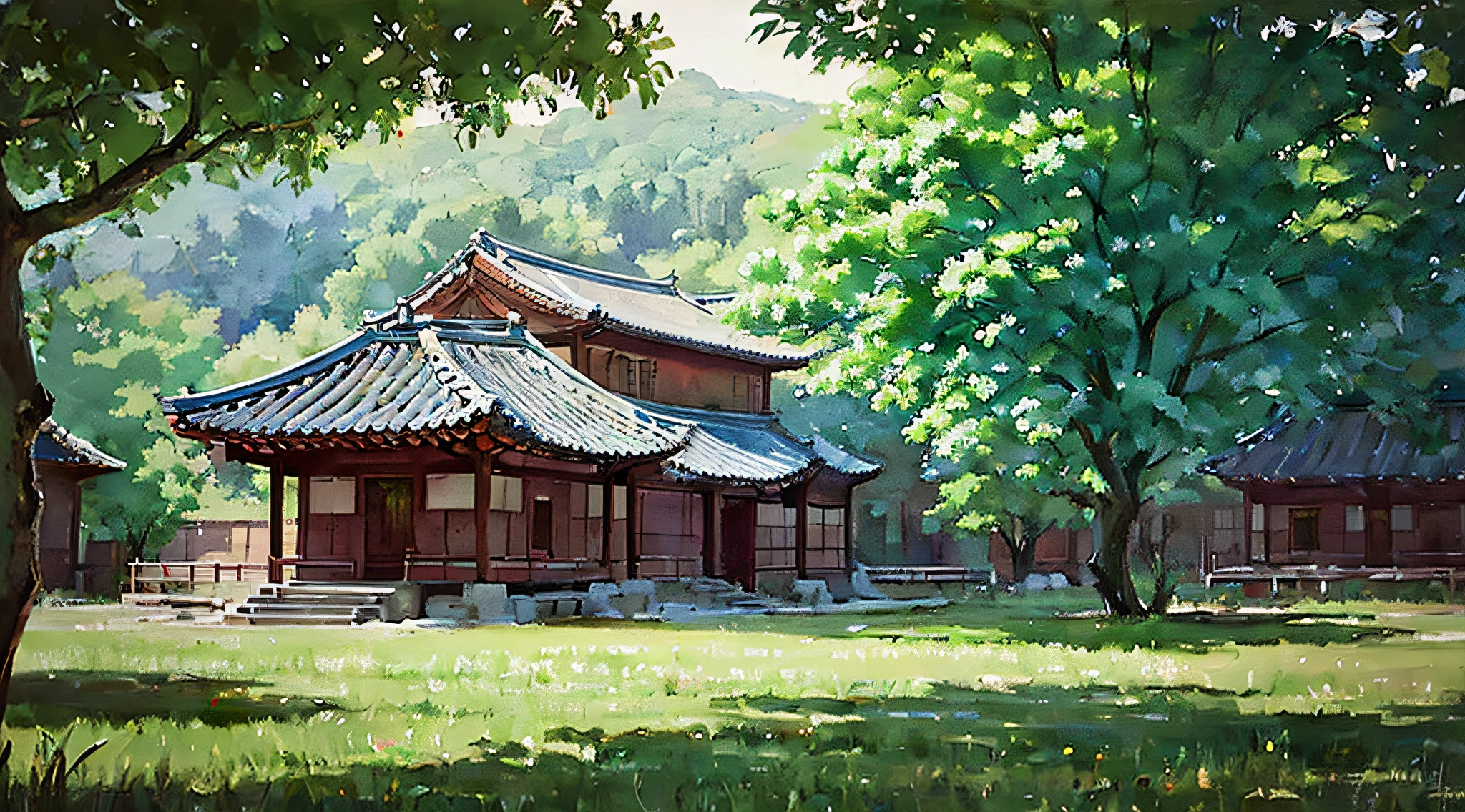 stechu, (white background: 1.4), ((tachi-e)), original, (illustration: 1.1), (best quality), (masterpiece: 1.1), (extremely detailed CG unity 8k wallpaper: 1.1), (colorful: 0.9), (panoramic shot: 1.4), (solo: 1.2), (ink splashes), (color splashes), ((watercolor)), clear sharp focus, ((korean style)), floral background, colored water