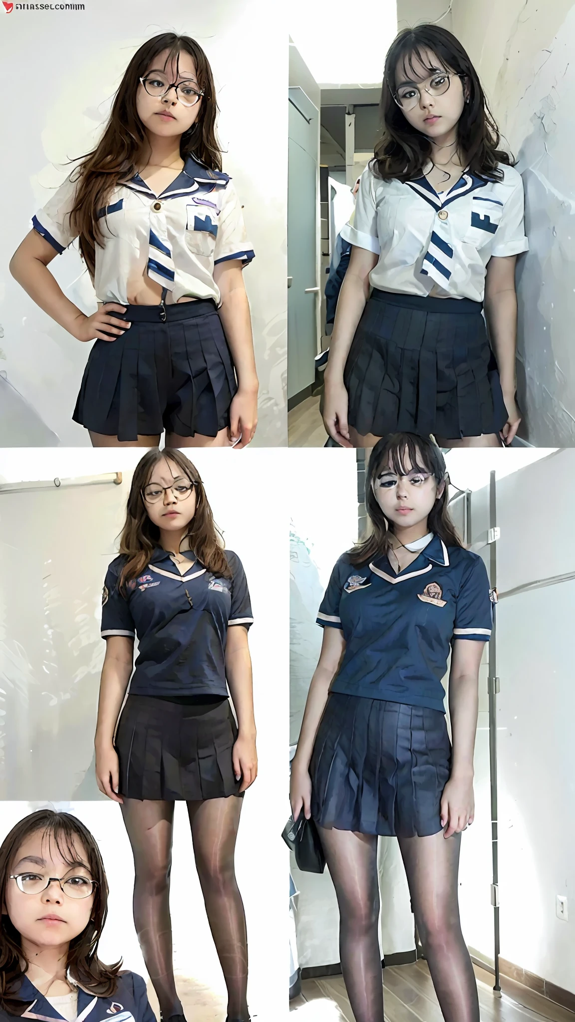 a close up of a woman in a uniform posing for a picture, JK school uniform, seifuku, Japanese school uniform, japanese girl school uniform, magic school uniform, Wearing a Japanese school uniform, in school uniform, Sailor uniform, Kantai collection style, sakimichan hdri, Magical school student uniform, school uniform, dressed as schoolgirl, in school uniform