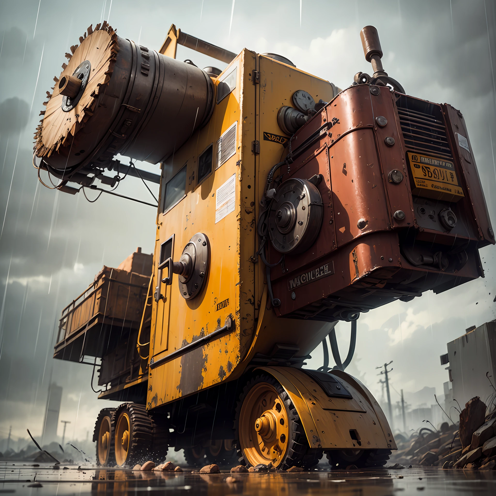 walnut,rainy days,Relic Heavy Machinery,combats --auto