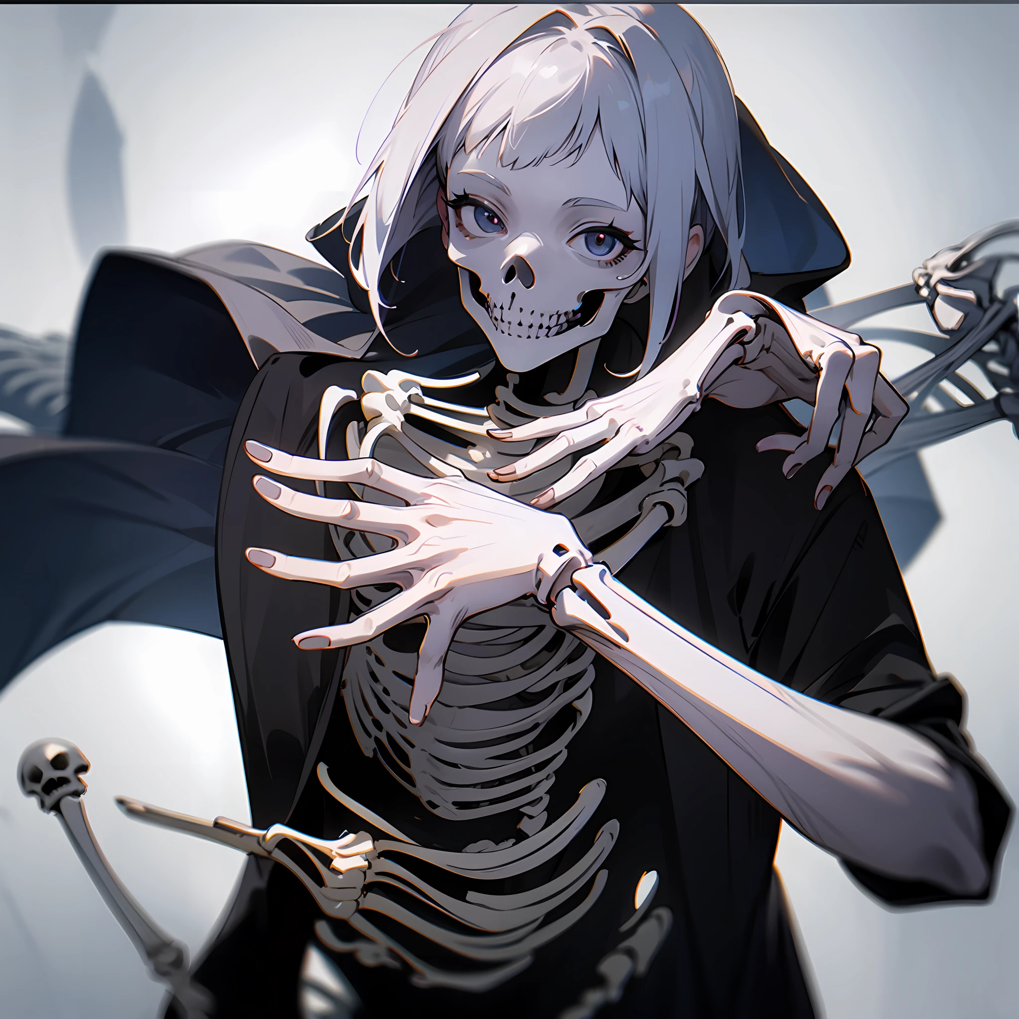 skeletons,Skeleton, The full,many hands,复杂