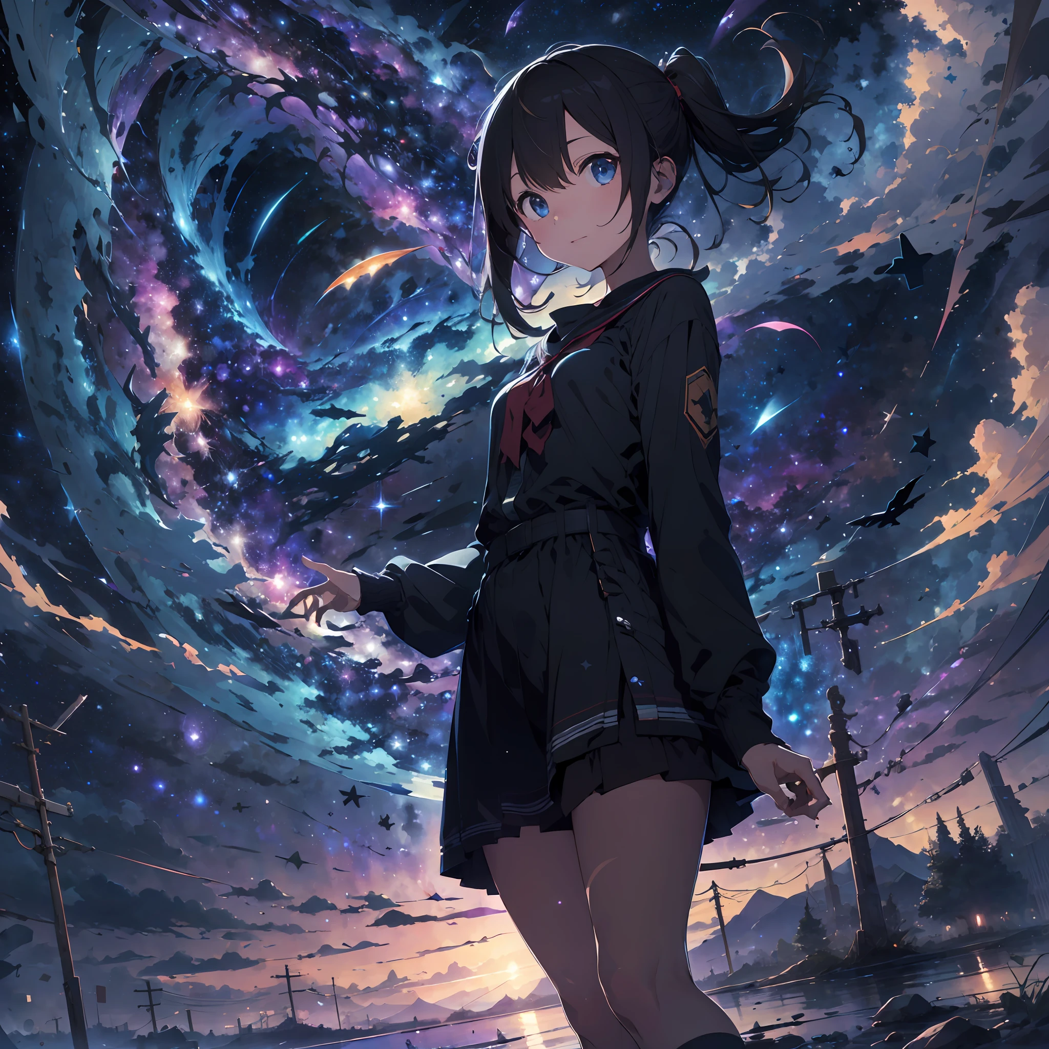 V0id3nergy night sky