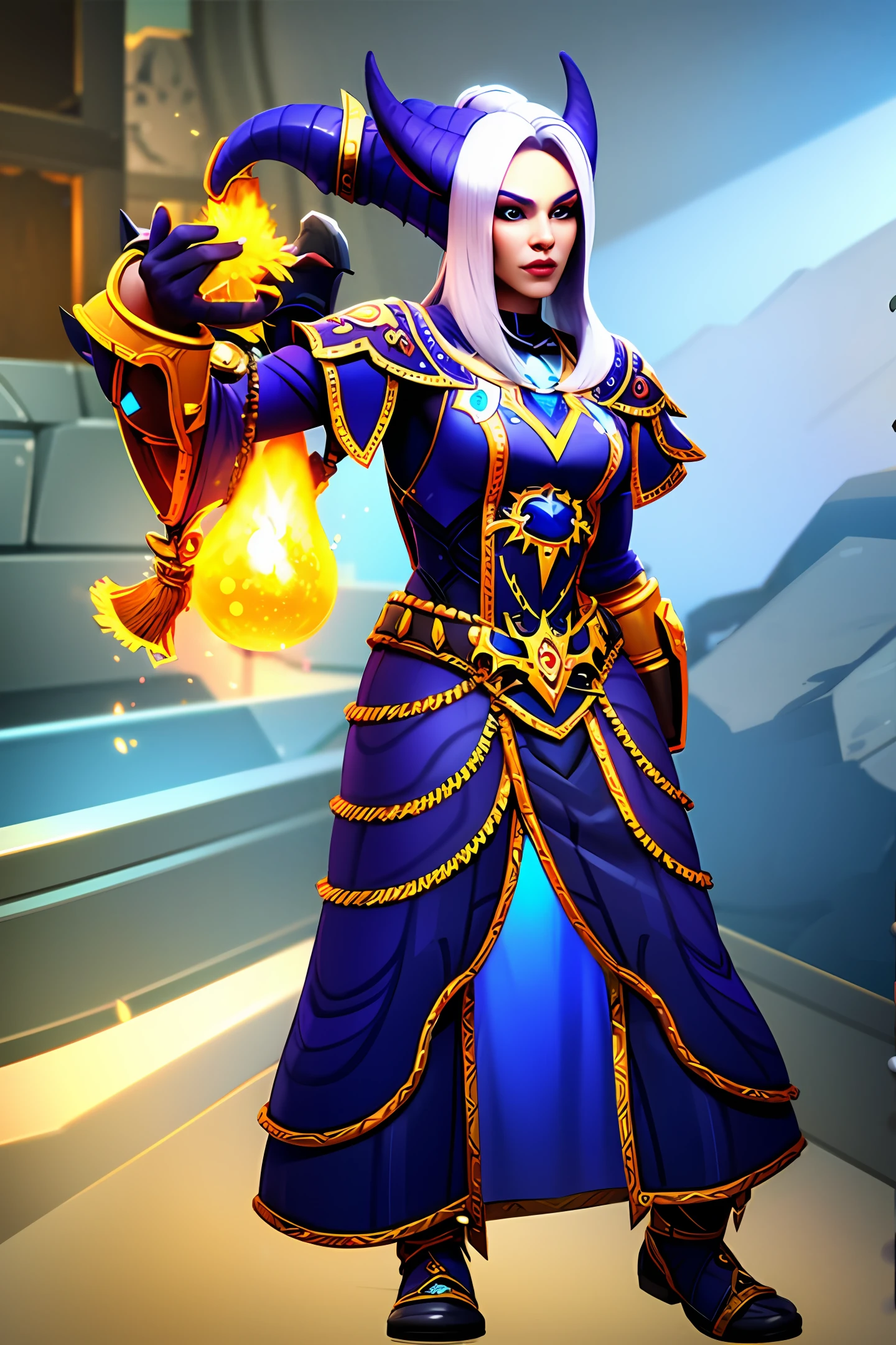 World of Warcraft Mage full body