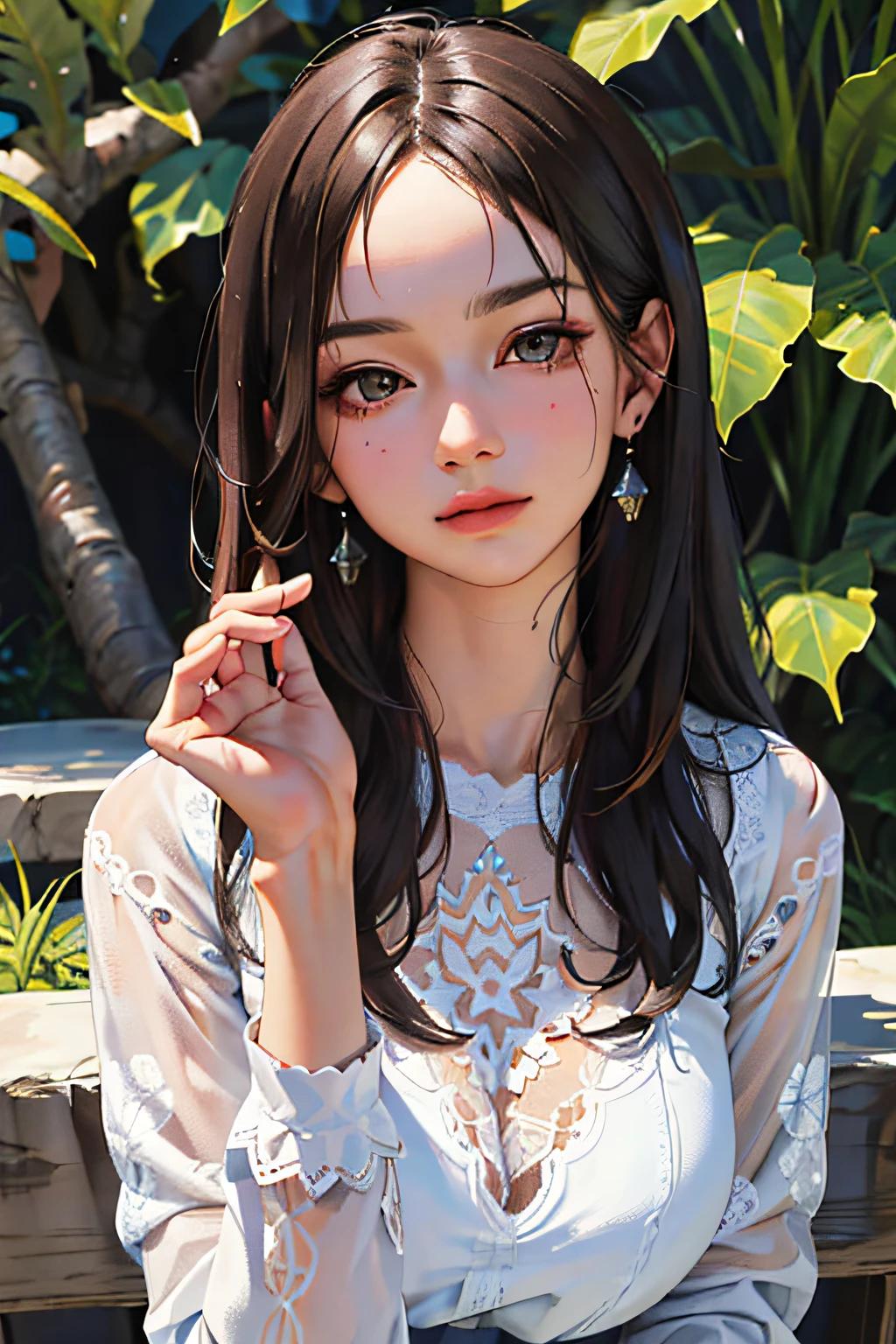 (Masterpiece:1.2, Best quality), (Very detailed face, Real picture, Realistic skin, Realistic body, Intricate details), Solo, 1 milf, Casual,
