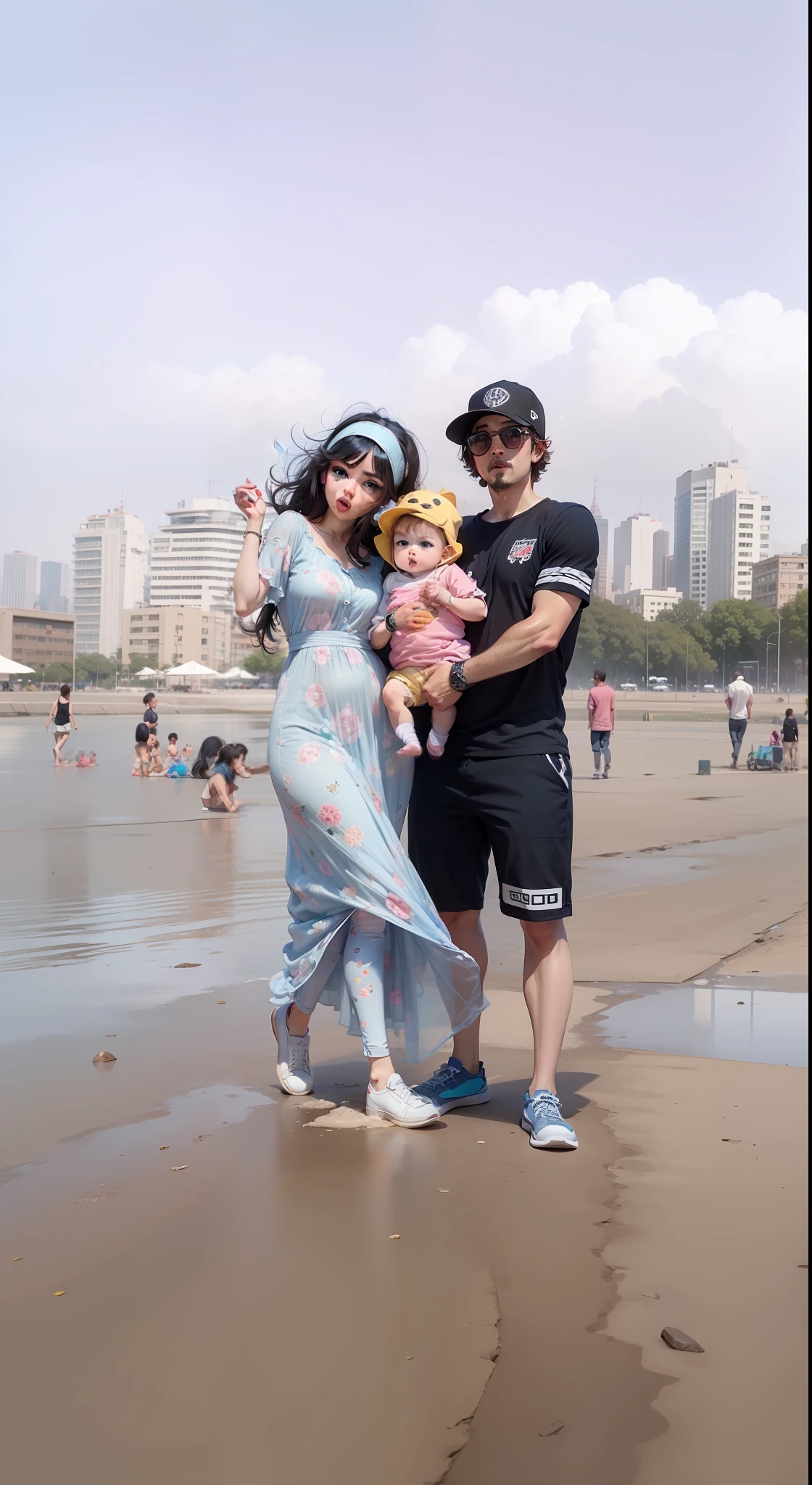 8k high definition cute cartoon baby