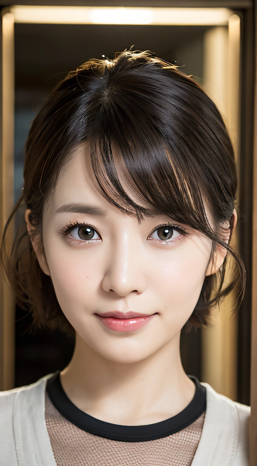 portrait, 8K, high quality, realistic photo image, 39 years old, Japan woman, neat wife, small, housewife, reproduce natural and realistic eyes, Japan stand, small, beautiful black hair, short hair, light makeup, octane rendering, beautiful lighting, golden ratio composition, smile, everyday wear, casual clothes, natural background, blurred background.

8K, High Quality, Realistic Photo Images, Japan Woman, 37 Years Old, Pure Japan Facial Features, Lovely Wife, Upper Body, Small, Light Makeup, Suppin, Neat and Clean Beauty,, Sober Clothes, Gray, Beige, Blue, Sober, Casual Outfit, Smile, Black Hair, Small Black Eyes, Background Bokeh