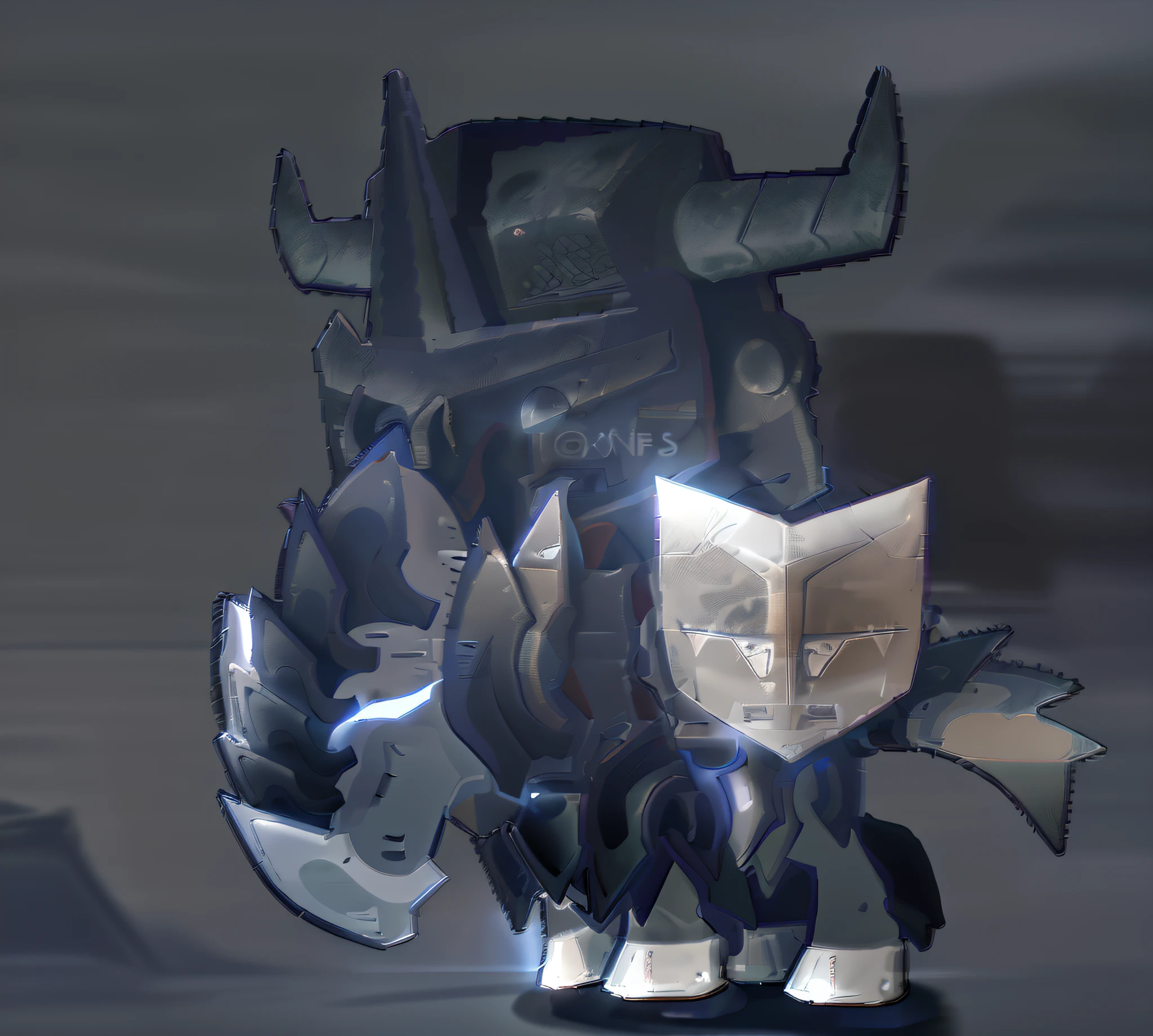Cartoon image of a knight wearing a helmet and a sword, draconic looking armor, evil knight, well armored mech dragon, dragon ancient full plate armor, Demon armor, black fire color reflected armor, Epic darkness, corrupted armor, Dragon Knight, Dark Armor, Elephant armored knight, gapmoe grimdark, white metal neocubism armor, heavily armored