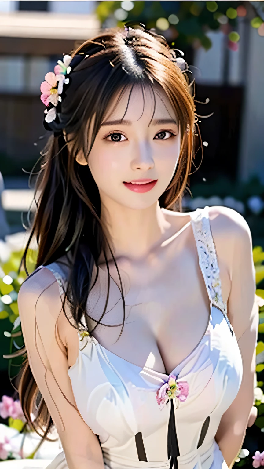 masterpiece, best quality, (realistic, photo-realistic:1.37), 8k, an extremely delicate and beautiful, amazing, finely detail, official art, absurdres, incredibly absurdres, huge filesize, ultra-detailed, extremely detailed, beautiful detailed girl, 1girl, (perfect female figure), full body, middle breasts,