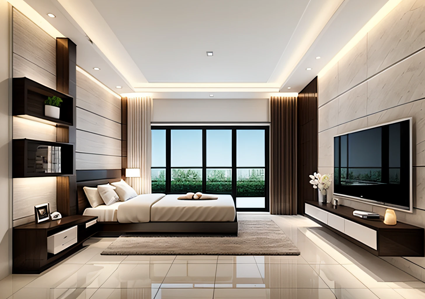 Modern bedroom