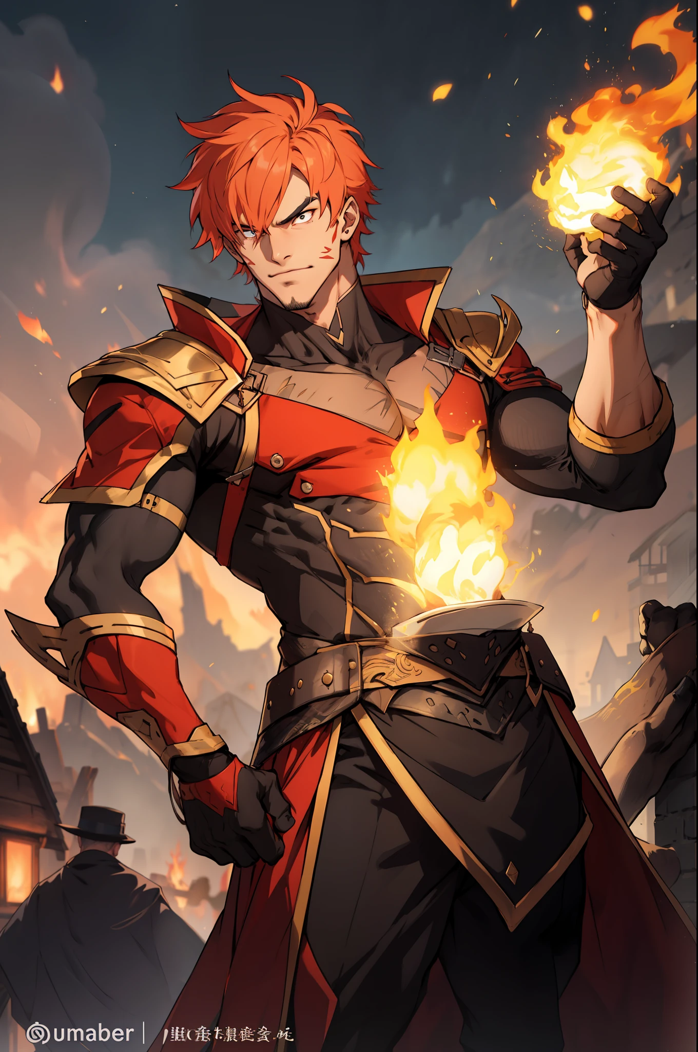 ember，Handsome，Humanity