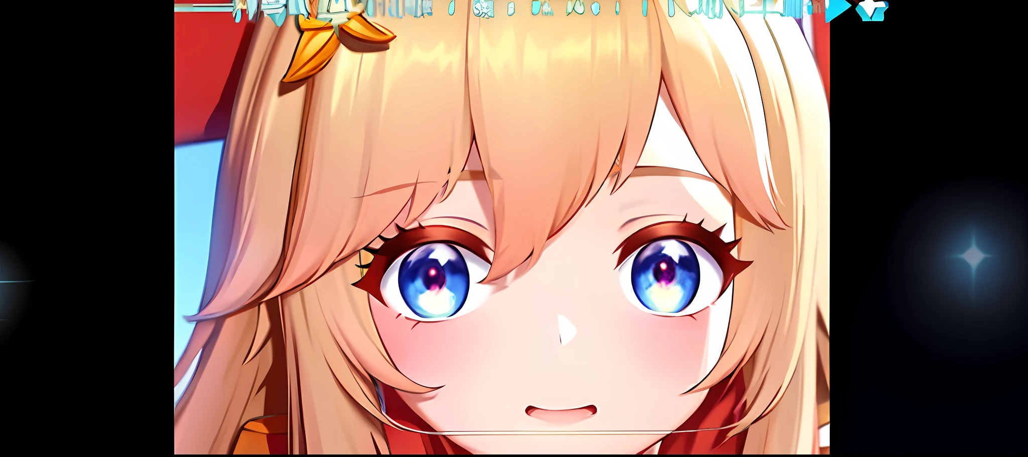 a close up of a person with a long hair and a dress, Ayaka Genshin impact, ayaka game genshin impact, shikamimi, from girls frontline, screenshot from the anime film, anime opening, anime visual of a cute girl, Chiba Yuda, holograph, Keqing from Genshin Impact