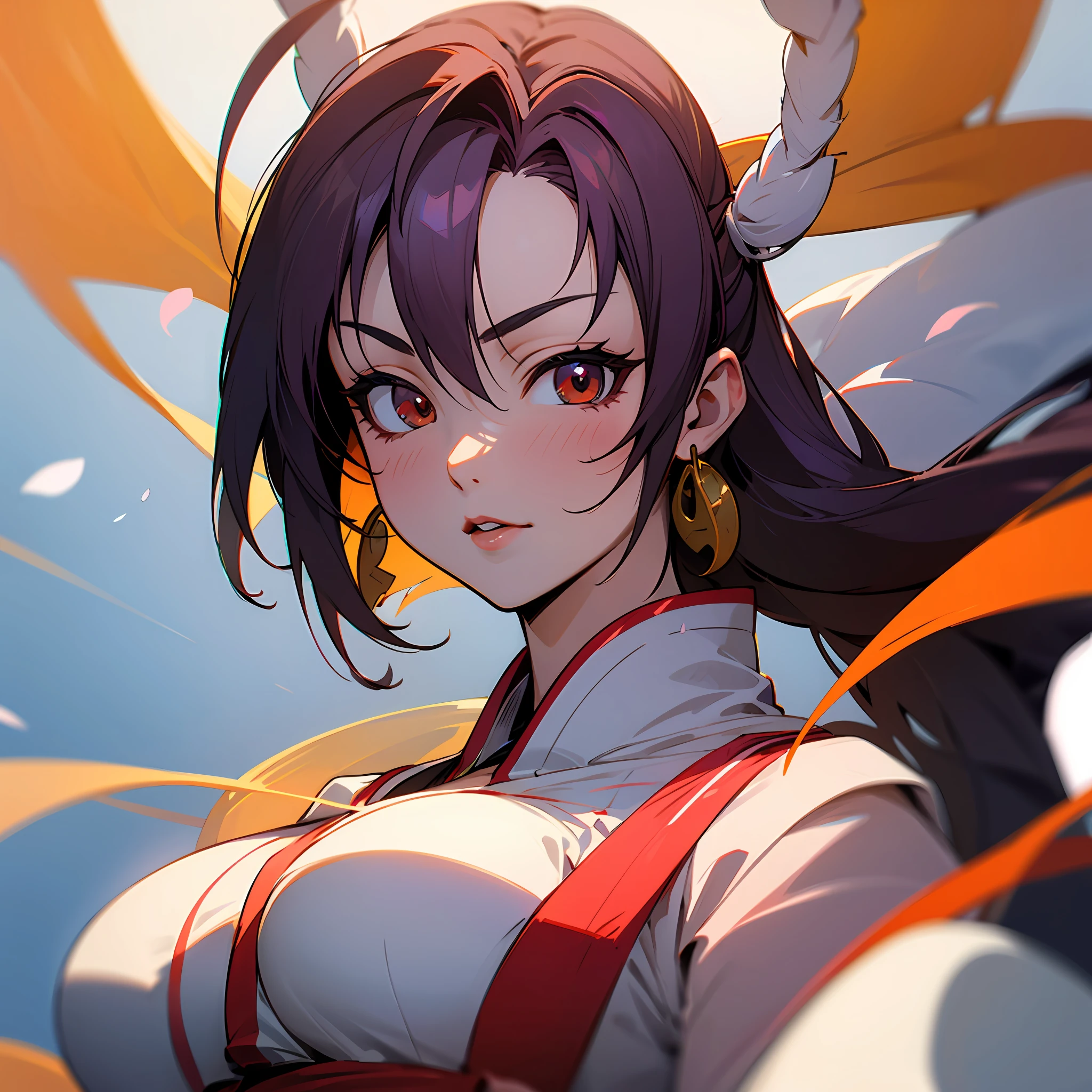 mai shiranui，head portrait，anime big breast，Glory to Kings --auto