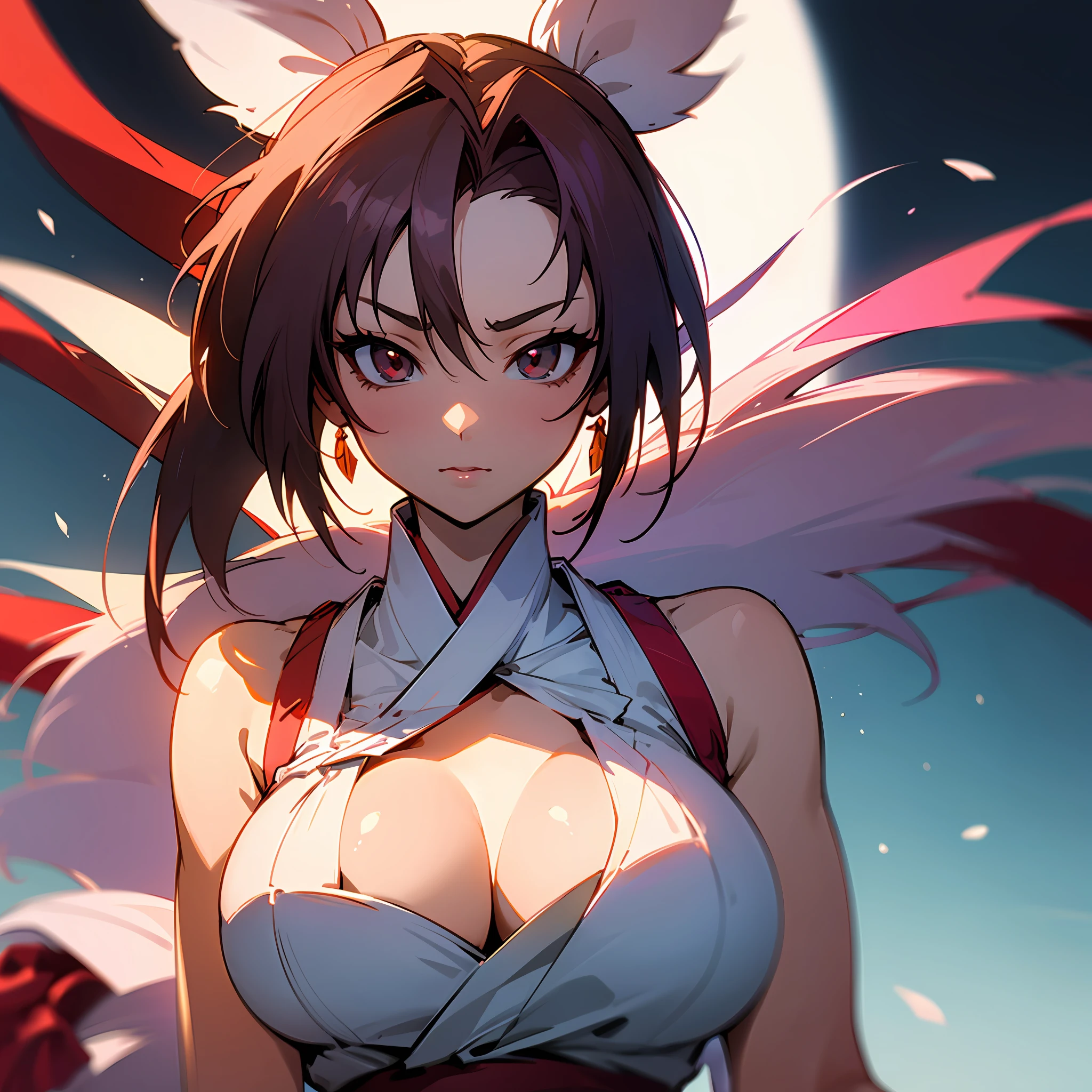 mai shiranui,head portrait,anime big breast,Glory to Kings --auto