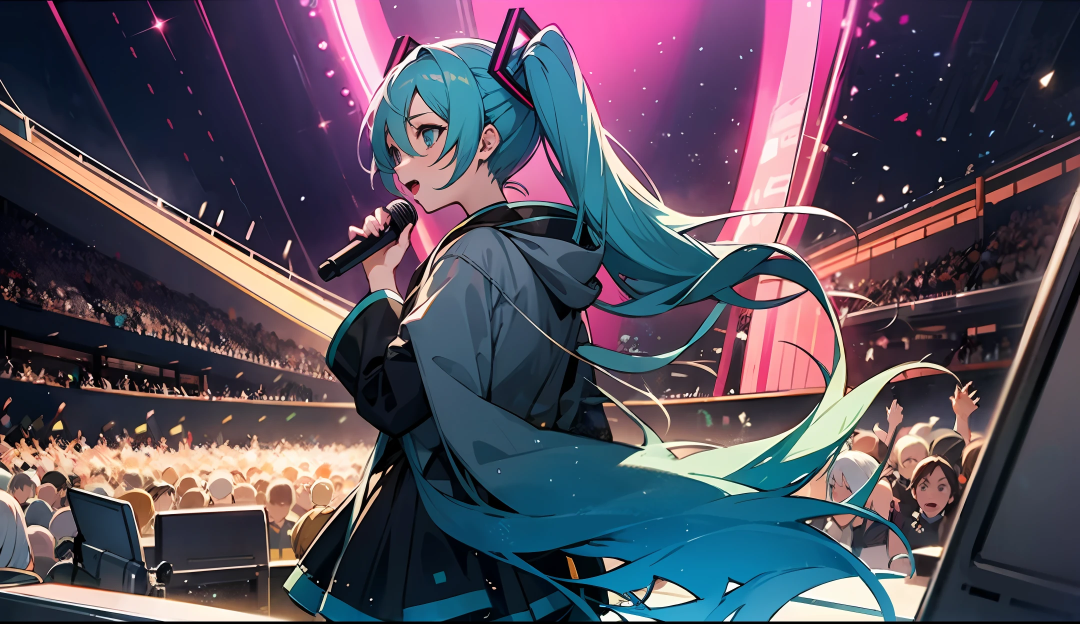Hatsune Miku Concert Live Anime