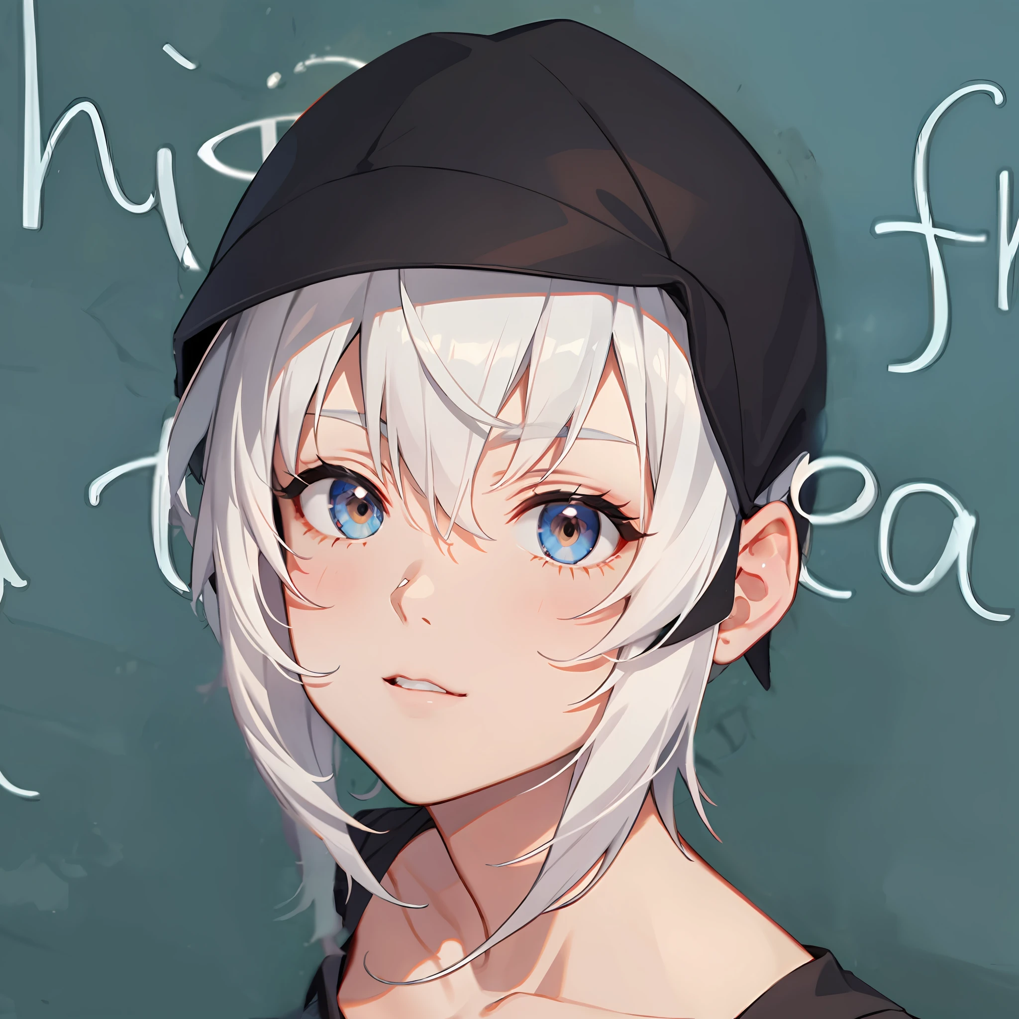White hair,Sideslit