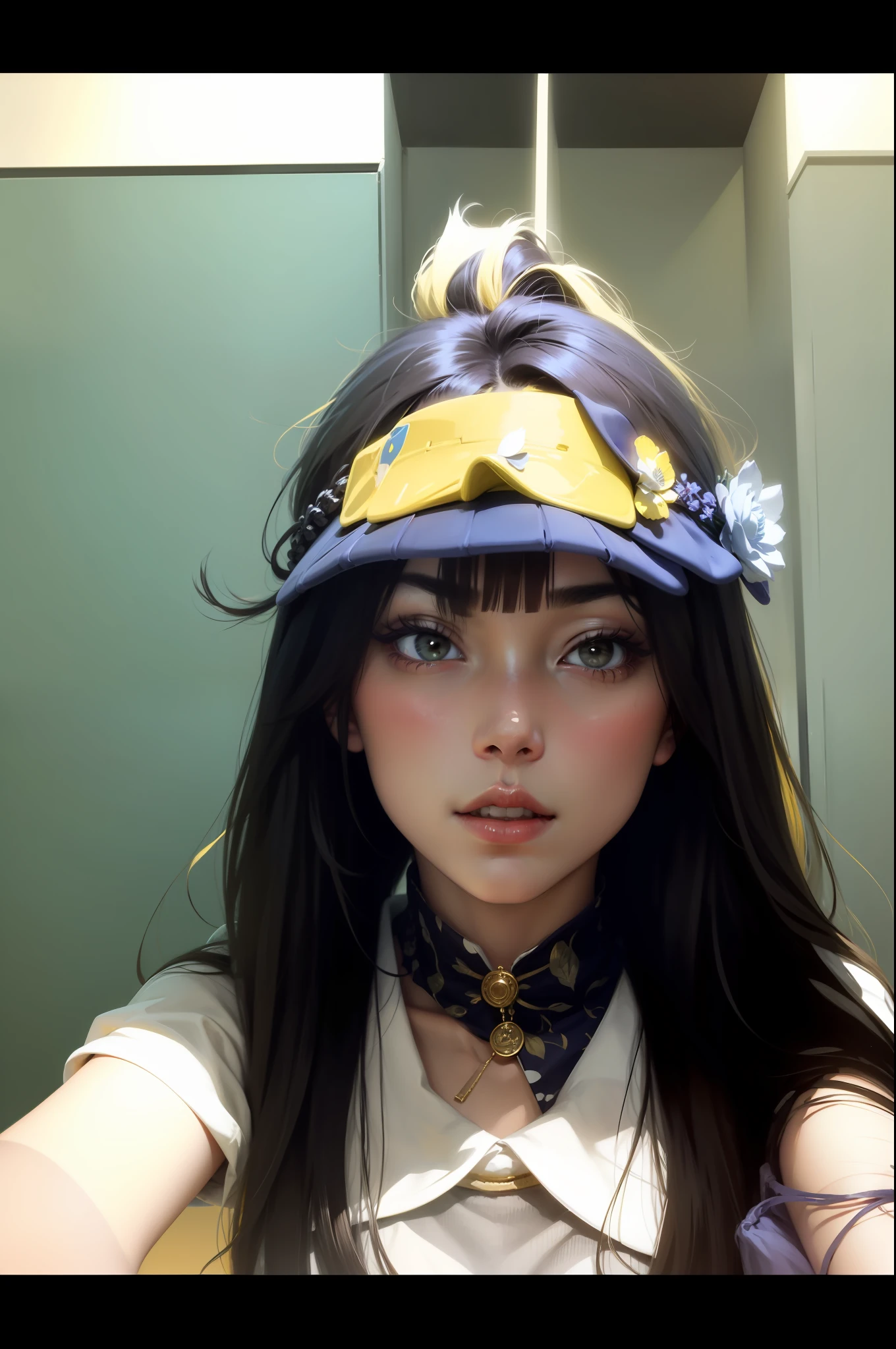 A yellow-haired