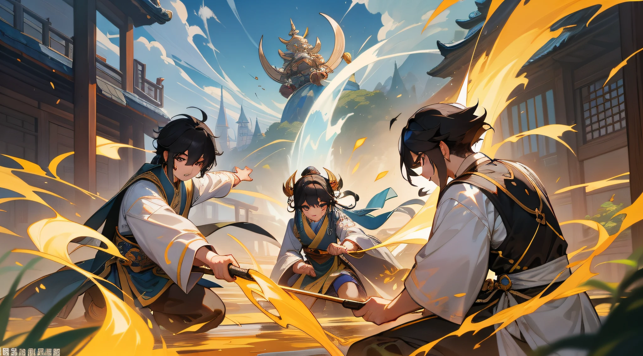 As time passed, Li Tianyu and his companions practiced and explored together, and they faced more powerful dark forces and threats. They need to constantly improve their cultivation and wisdom through constant fighting and sharpening.