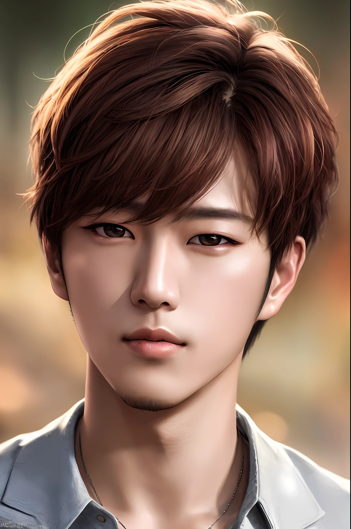 a hansome kpop man closeup, (masterpiece), (portrait), (raw photo), (extremely detailed CG unity 8k wallpaper) Intricate, Sharp focus, dramatic, photorealistic  art