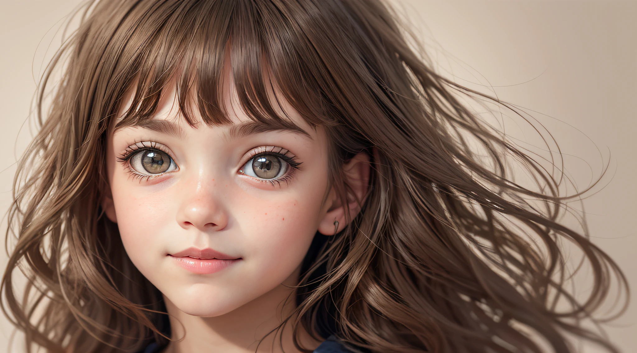 um desenho de uma KIDS com um cabelo longo e um grande sorriso, potrait de um rosto feminino, rosto de uma MENINA, retrato do rosto de uma mulher, rosto da mulher, retrato do rosto feminino, sketch of a caucasian face, rosto feminino, retrato do rosto de uma MENINA KIDS.ato do rosto da MENINA , retrato do, desenho simples, rosto detalhado de uma MENINA KIDS.