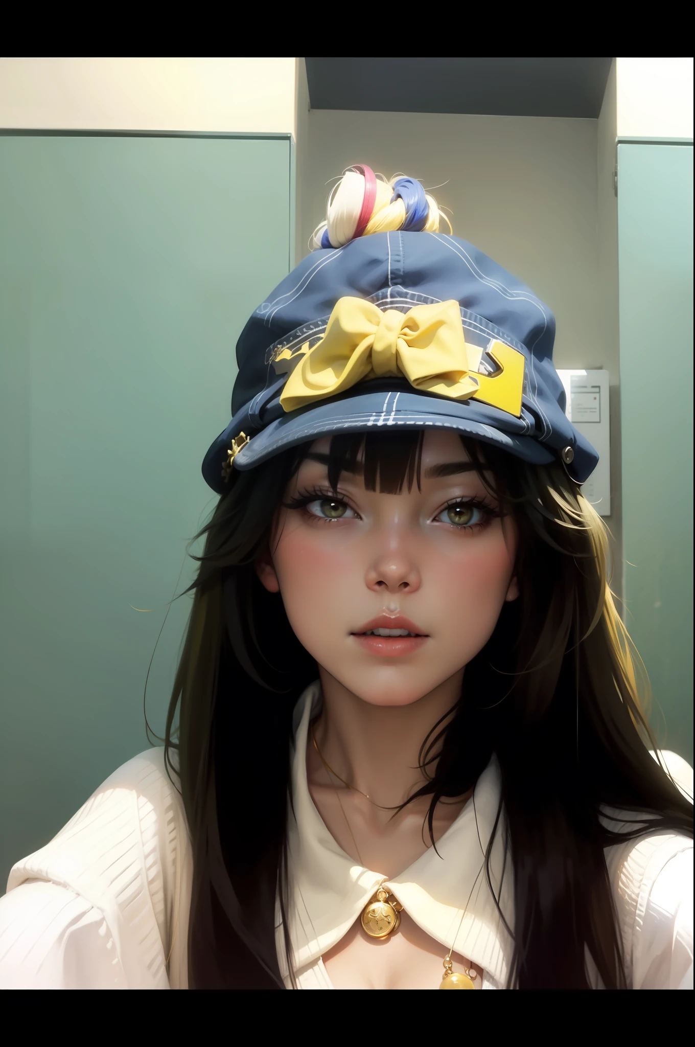 A yellow-haired