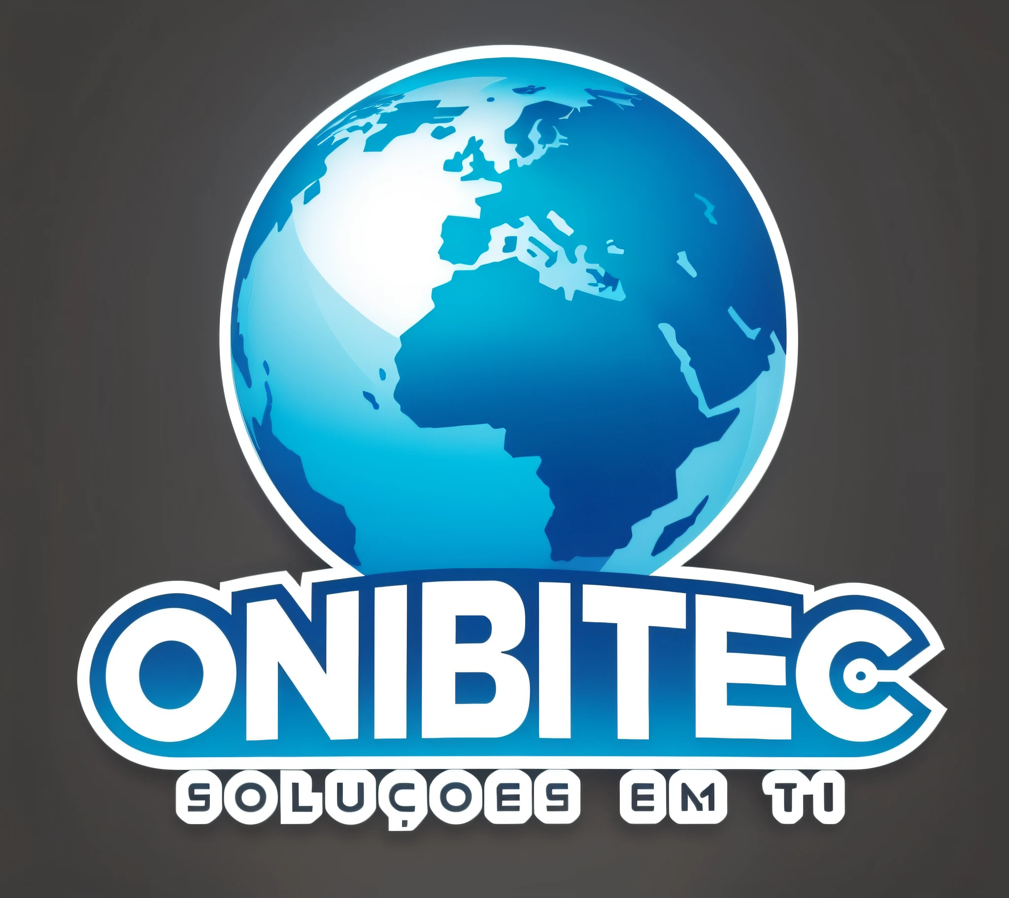 Onbitec Solutions, Logotipo inc, oniric, Logo, Logo, Logobusiness type, Internet, Company logotype, nanita, Rounded logotype, Logotipo 3D, Logotipo Corporativo, In the logo, logo arttype, 2 d logo, Glen Orbik, online, Logotipo", stands, imagem ampla, Olbivion, sem antecedentes, description, imagem impressionante --auto