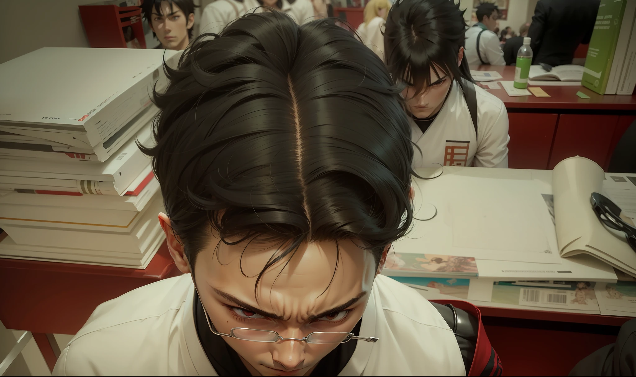 Handsome，handsome，Anime style