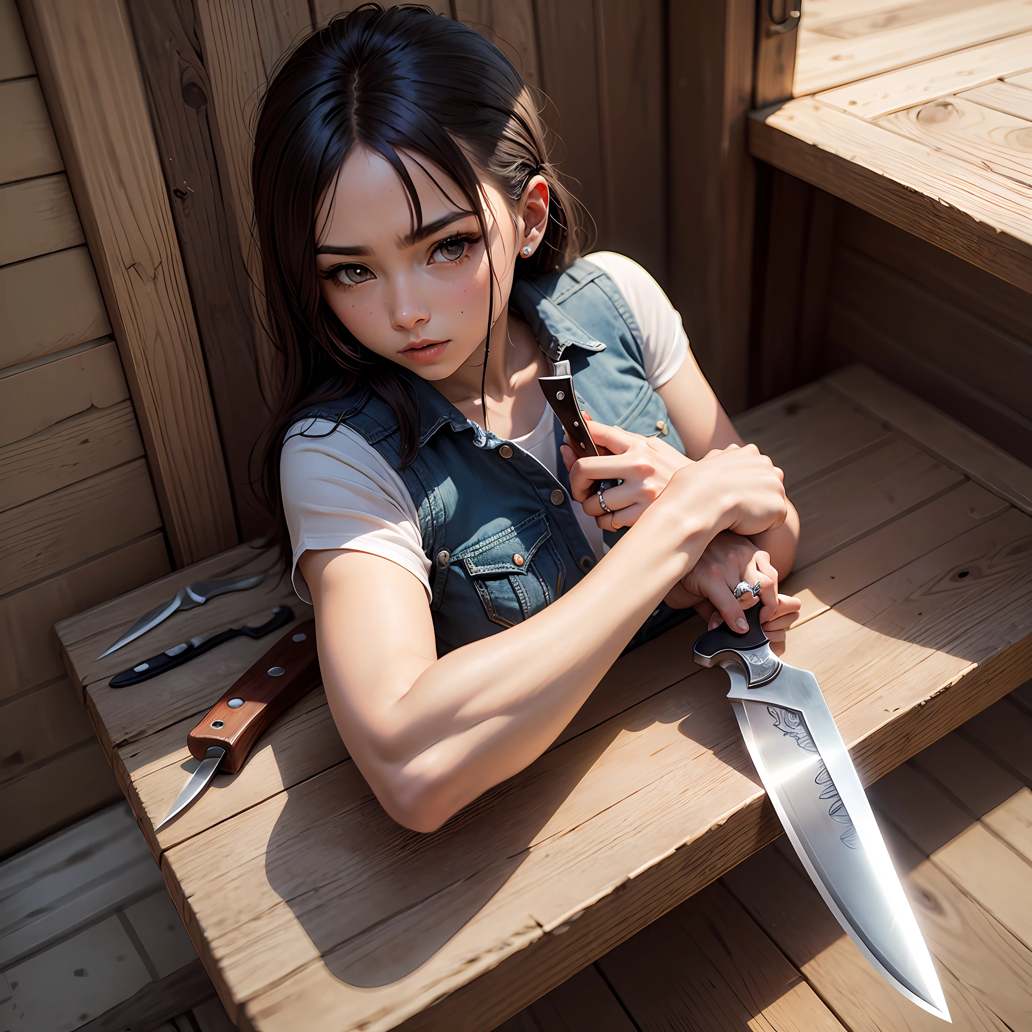 Ring head knife --auto