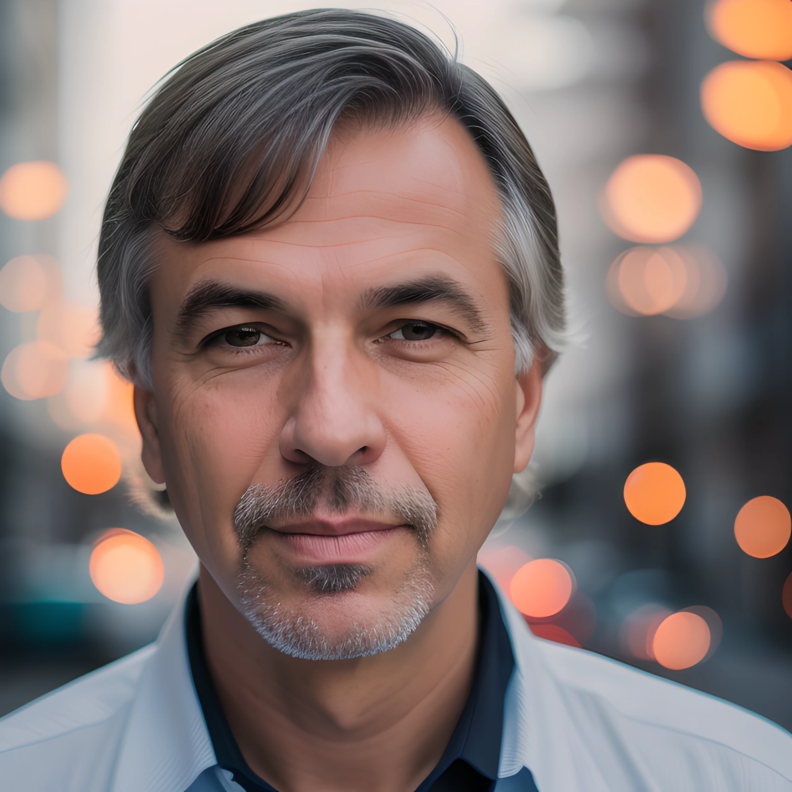 Homem de cabelos grisalhos e camisa e gravata pretas, homem de cabelos grisalhos escuros, Close Up foto retrato, homem de meia-idade, foto de um homem branco de 50 anos, Sergey Zabelin, foto de um homem, color photograph portrait 4k, Directed by: Ludwik Konarzewski, uma foto de um homem, retrato de closeup headshot