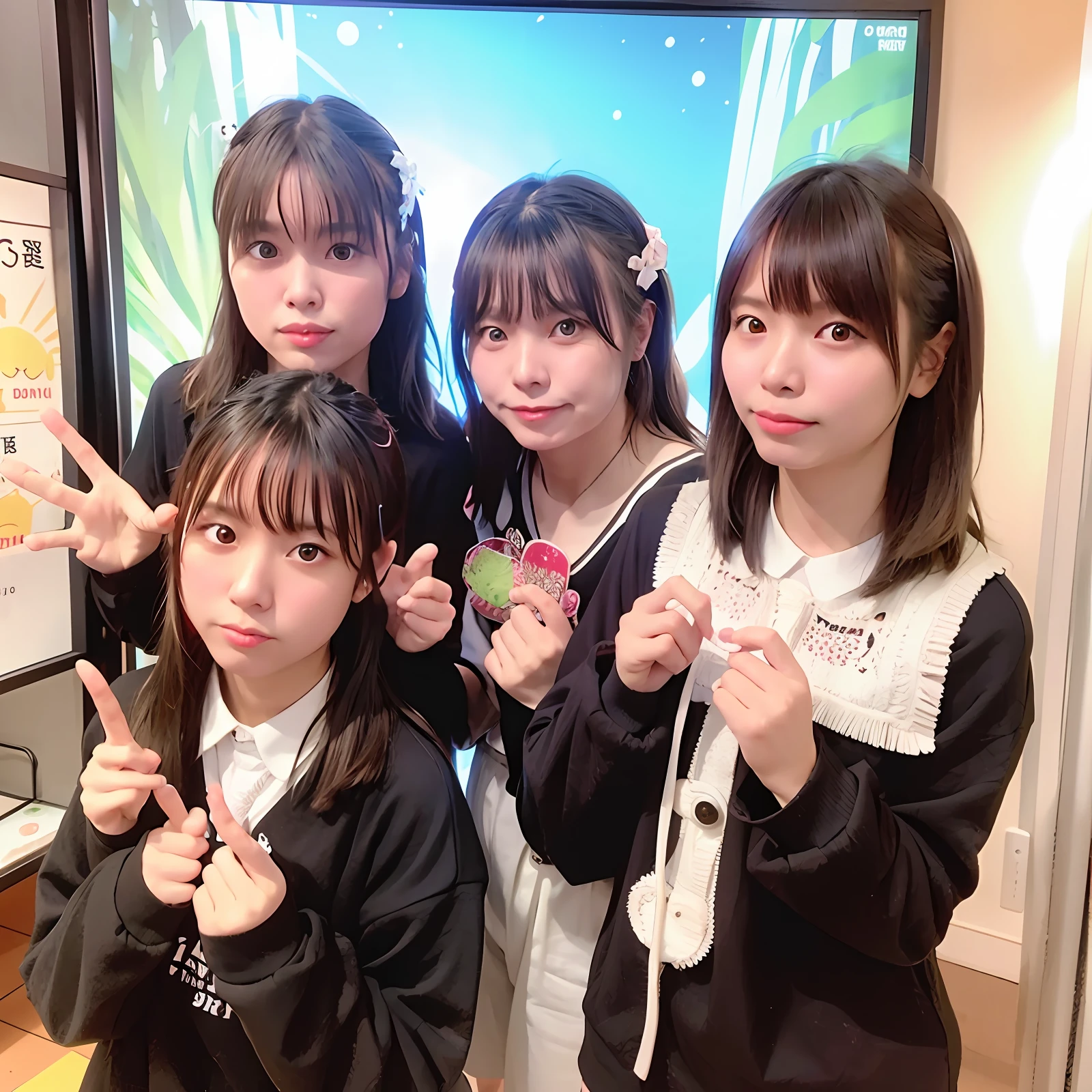 japanes、Menhera、Long、Photo booth