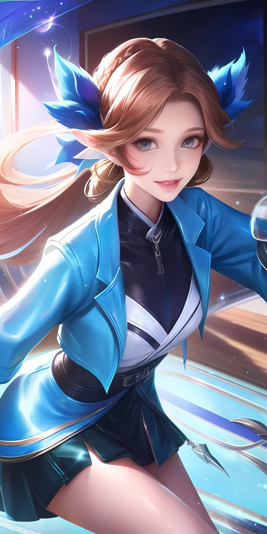 Blue