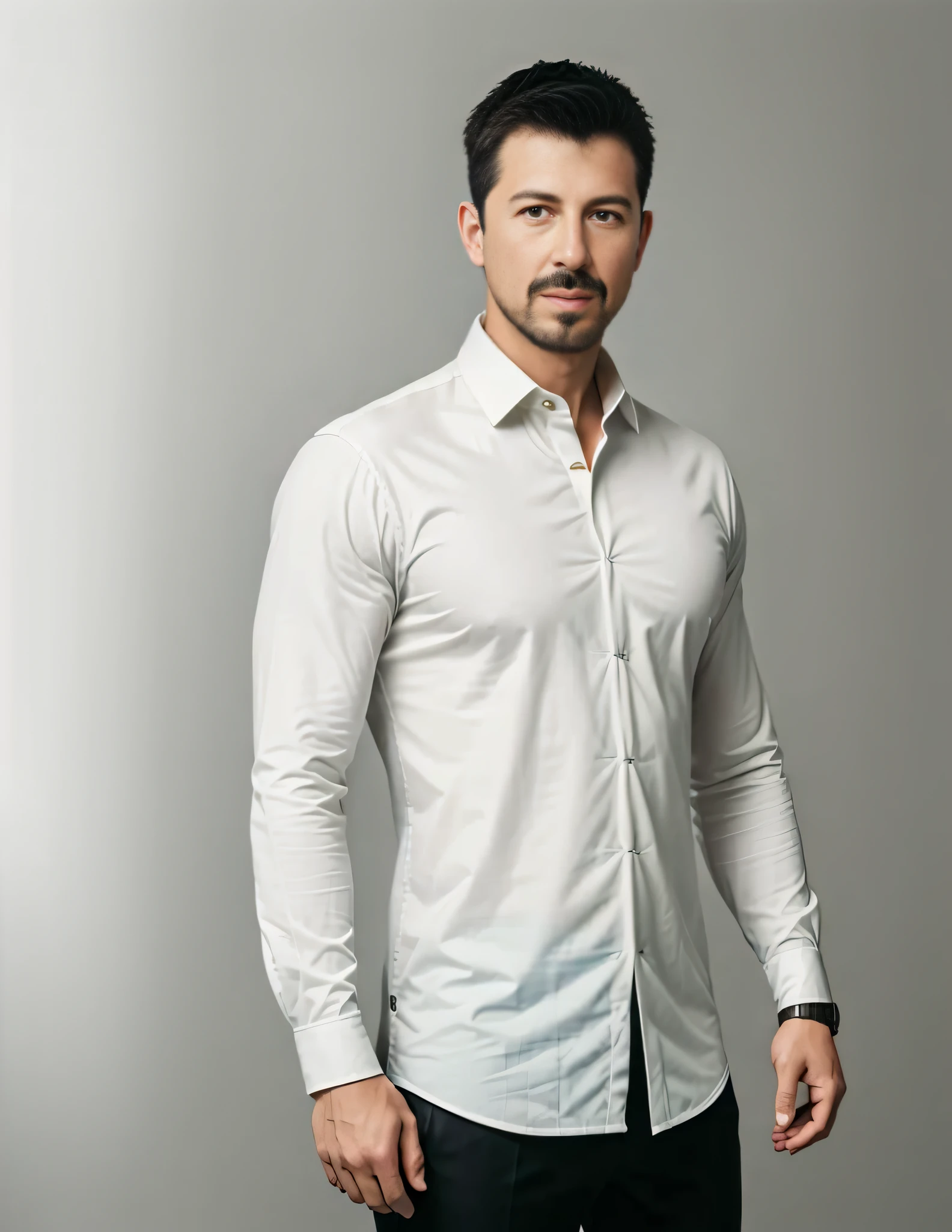 1man,
a 30 y.o muscular male wearing long-sleeve white shirt and tie, wearing leather shoes, full body,
soft lighting,
masterpiece, best quality, 8k uhd, dslr, film grain, Fujifilm XT3 photorealistic painting art by midjourney and greg rutkowski