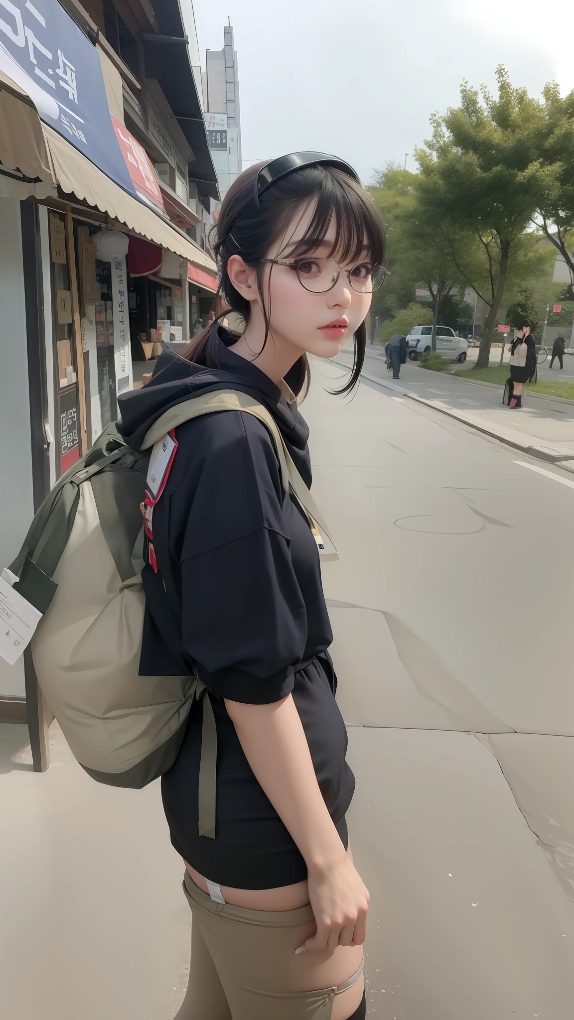 Korean makeup beauty legs beauty beautiful skin beauty skin medium breasts OL big support her stockings big breasts upturned buttocks