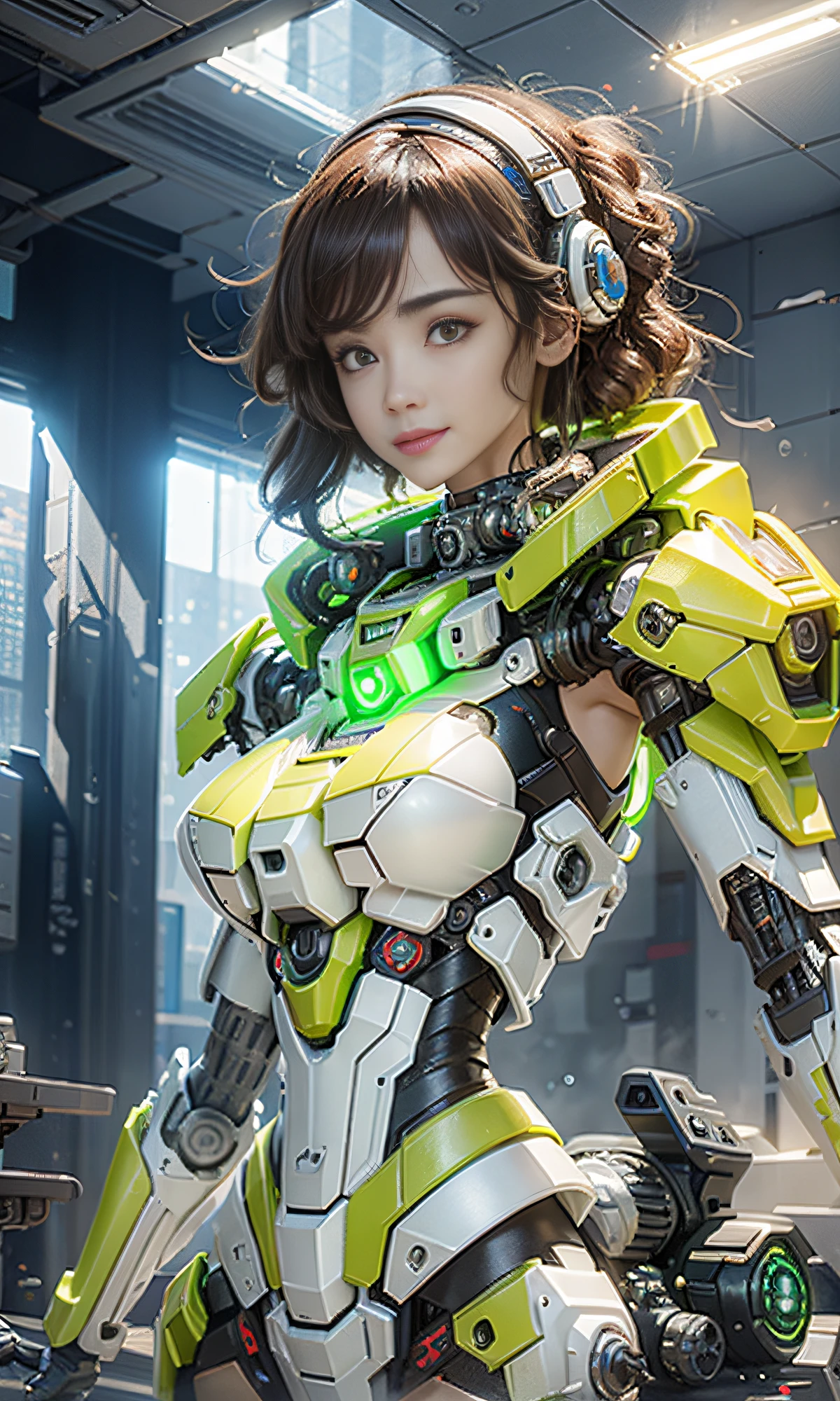 ((Best quality)), ((masterpiece)), (highly detailed:1.3), 3D,Shitu-mecha, beautiful cyberpunk women with her mecha in the ruins of city from a forgoten war, ancient technology,HDR (High Dynamic Range),Ray Tracing,NVIDIA RTX,Super-Resolution,Unreal 5,Subsurface scattering,PBR Texturing,Post-processing,Anisotropic Filtering,Depth-of-field,Maximum clarity and sharpness,Multi-layered textures,Albedo and Specular maps,Surface shading,Accurate simulation of light-material interaction,Perfect proportions,Octane Render,Two-tone lighting,Low ISO,White balance,Rule of thirds,Wide aperature,8K RAW,Efficient Sub-Pixel,sub-pixel convolution,luminescent particles,light scattering,Tyndall effect