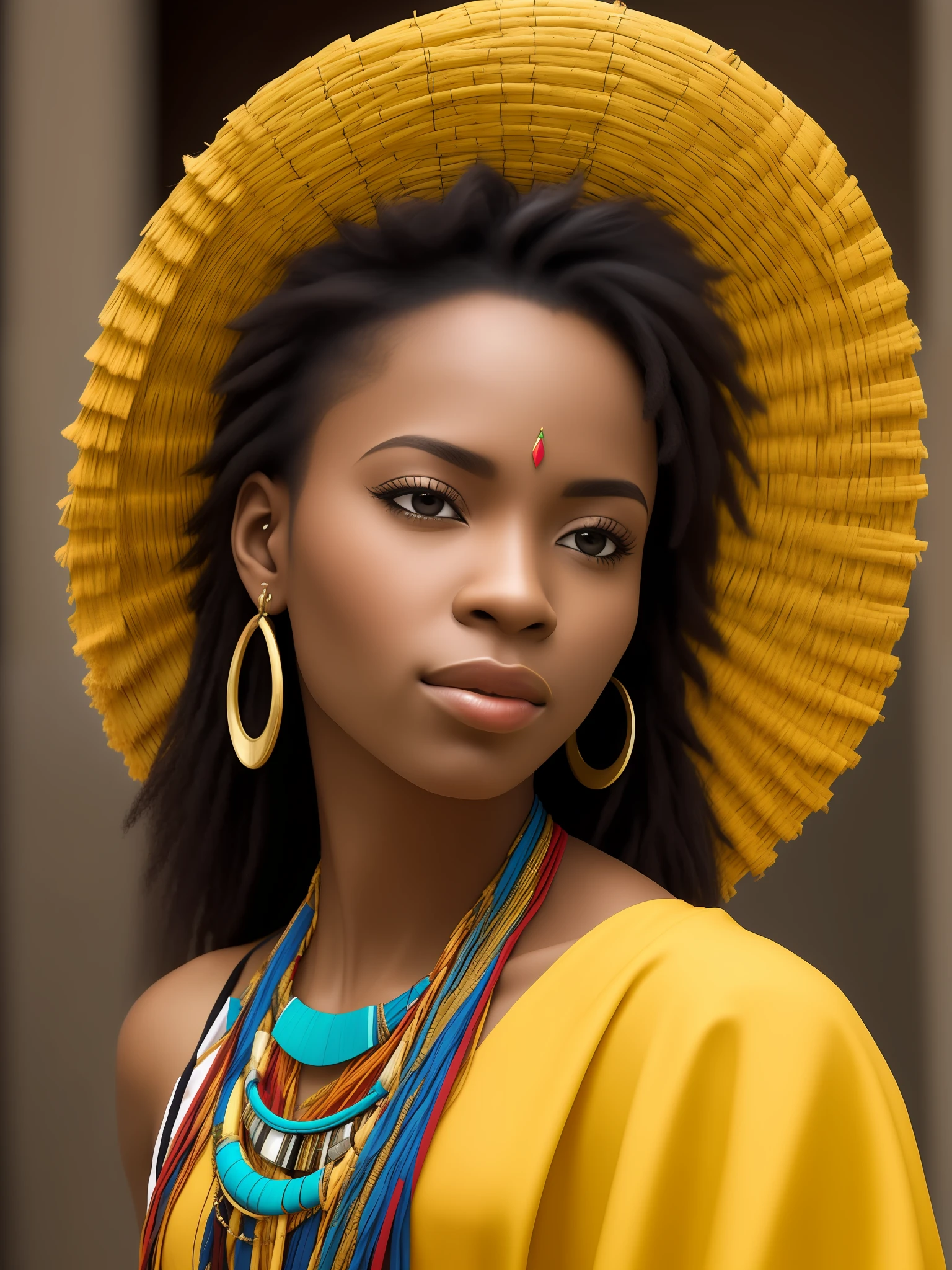 Ogun African orisha, com perfil brasileiro
